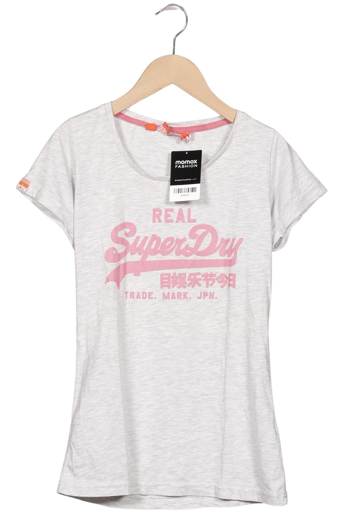 

Superdry Damen T-Shirt, grau, Gr. 42