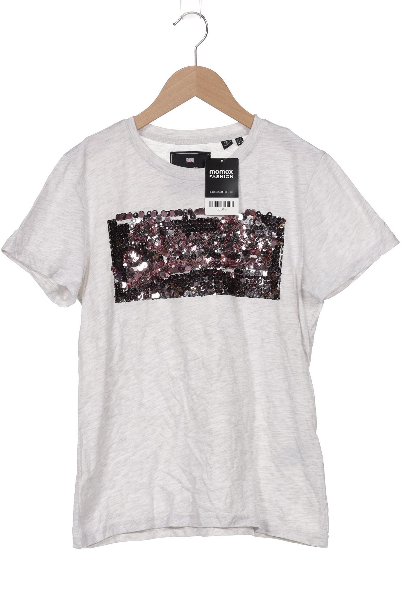 

Superdry Damen T-Shirt, grau, Gr. 40