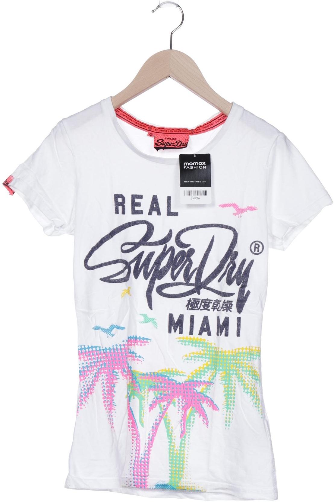 

Superdry Damen T-Shirt, weiß, Gr. 36