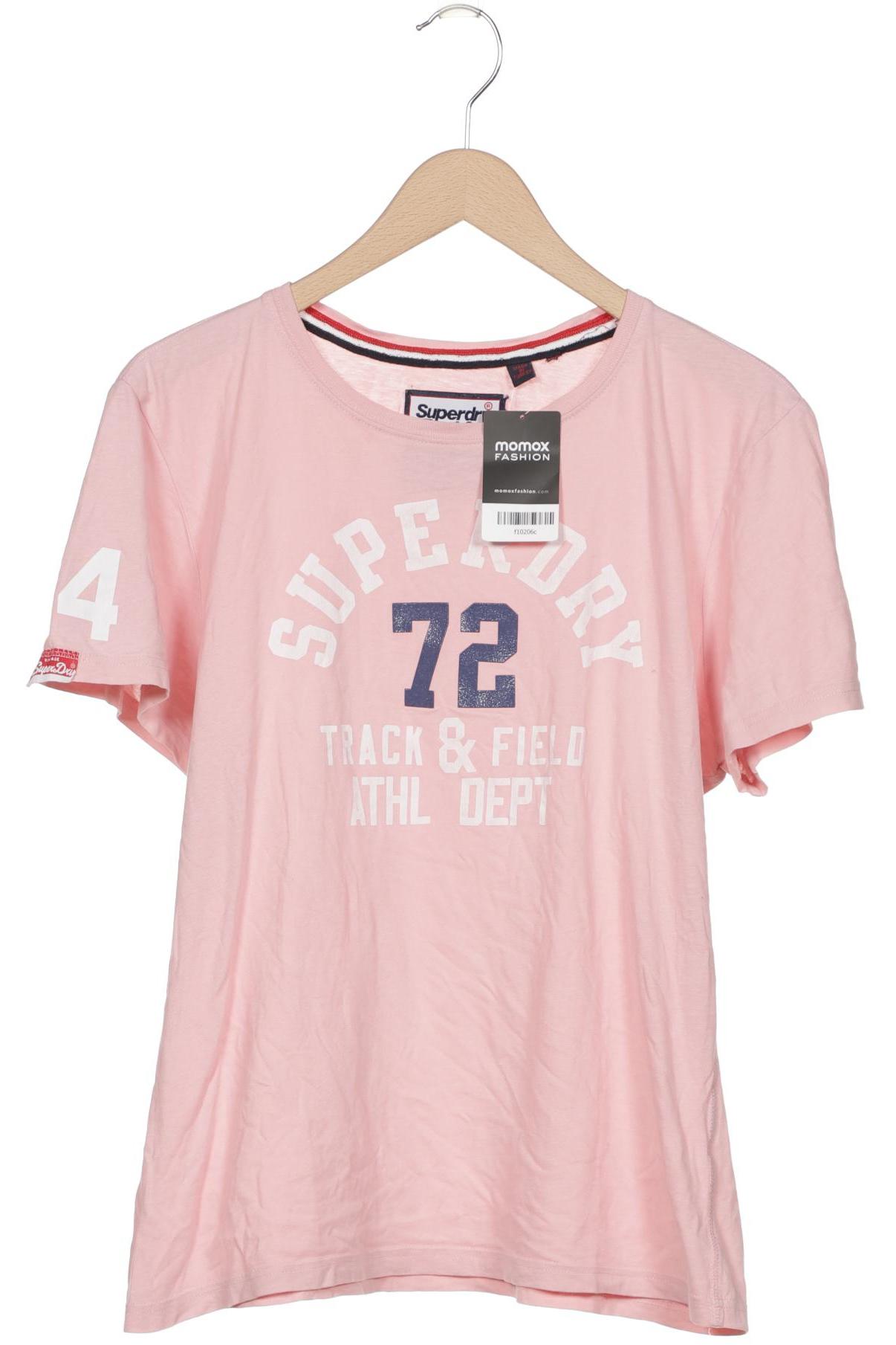 

Superdry Damen T-Shirt, pink, Gr. 44