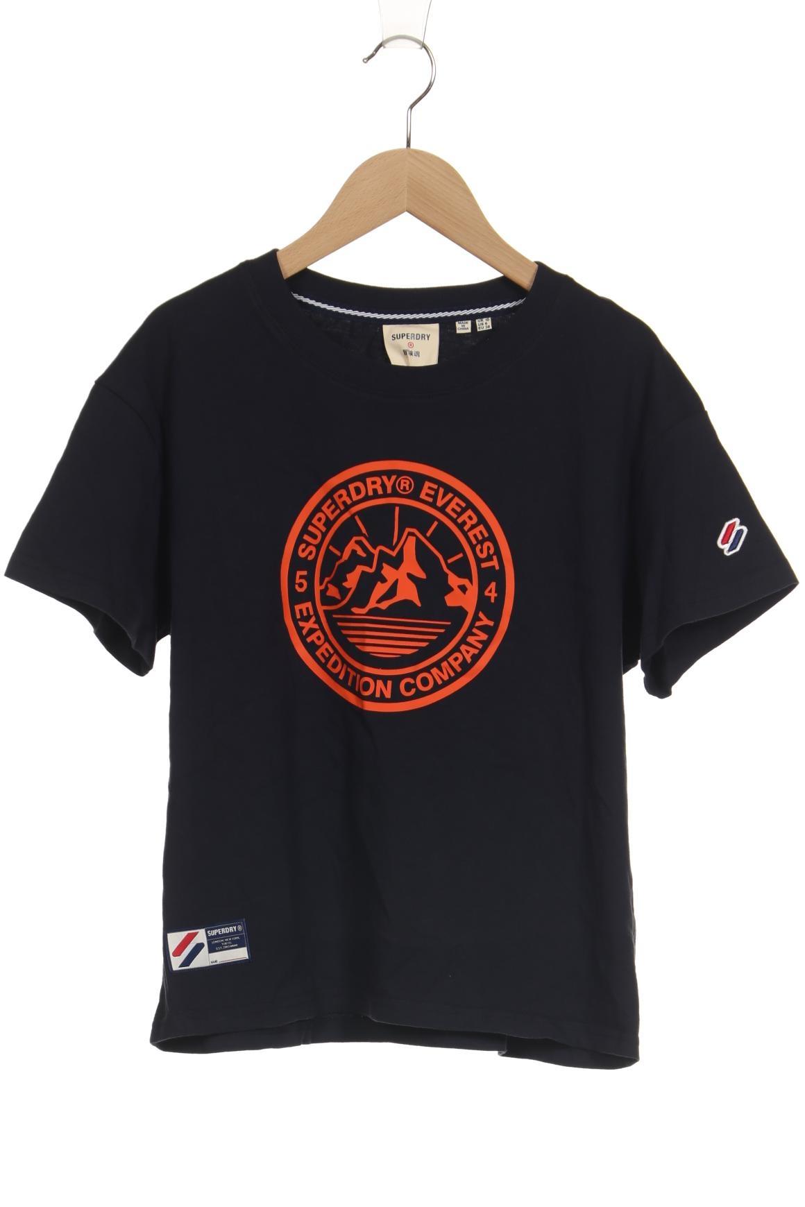 

Superdry Damen T-Shirt, marineblau, Gr. 38