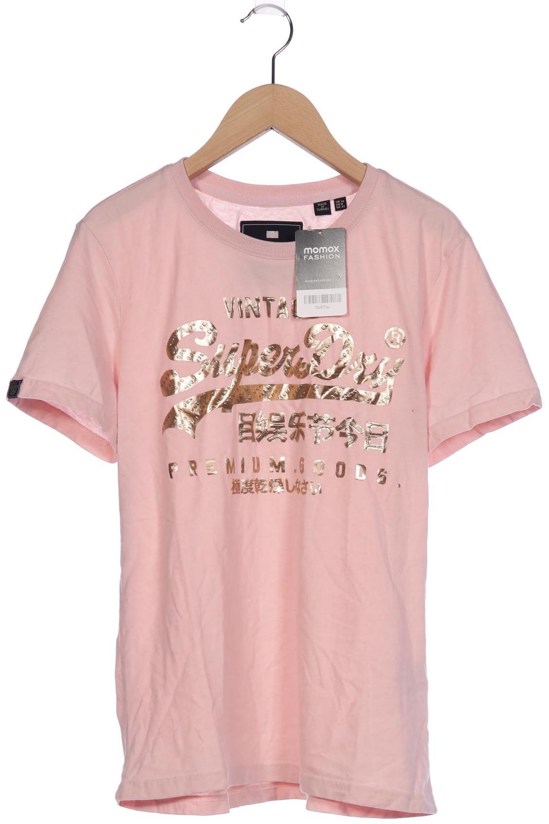 

Superdry Damen T-Shirt, pink, Gr. 40