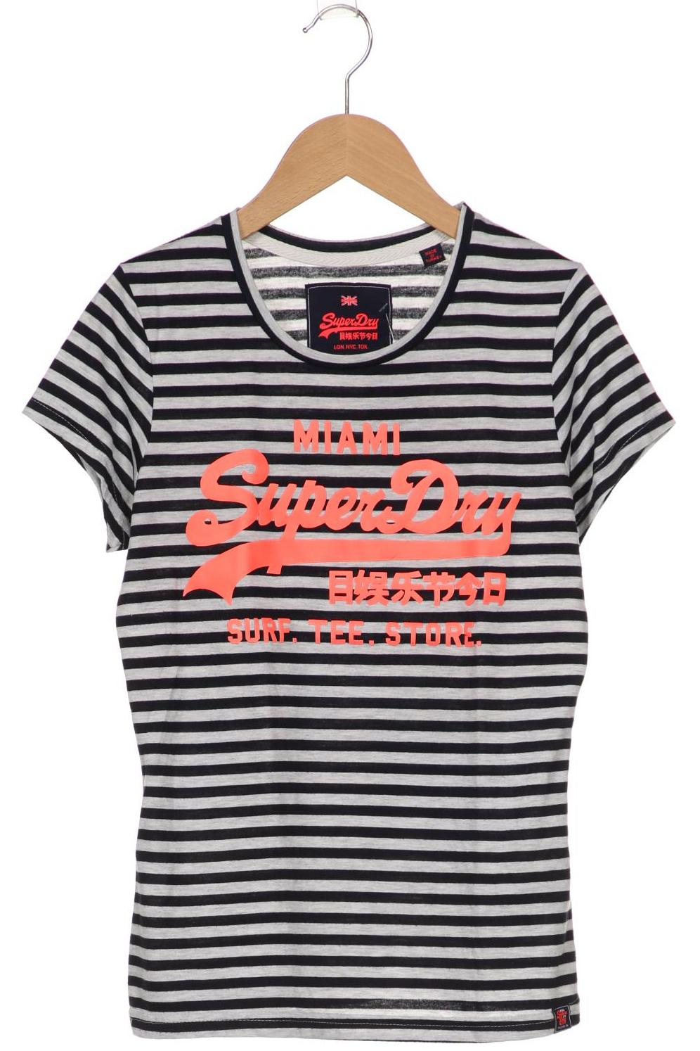 

Superdry Damen T-Shirt, grau, Gr. 38