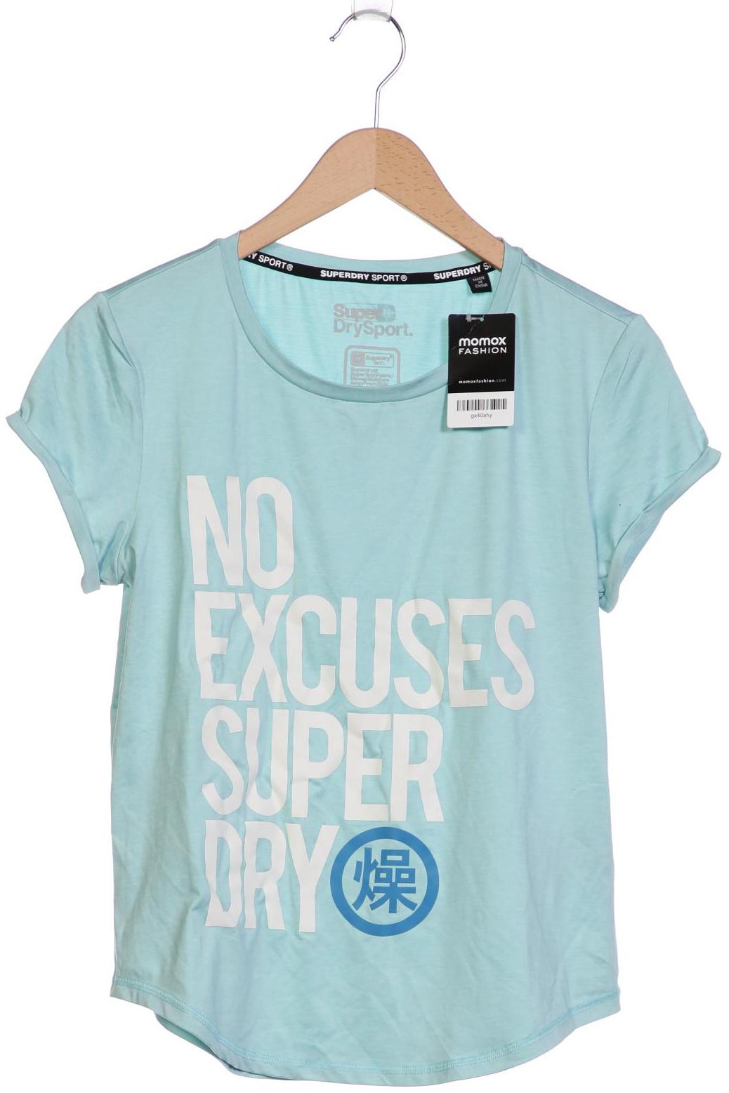 

Superdry Damen T-Shirt, blau, Gr. 36