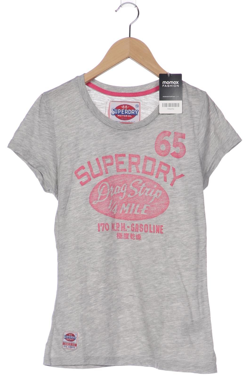 

Superdry Damen T-Shirt, grau, Gr. 38