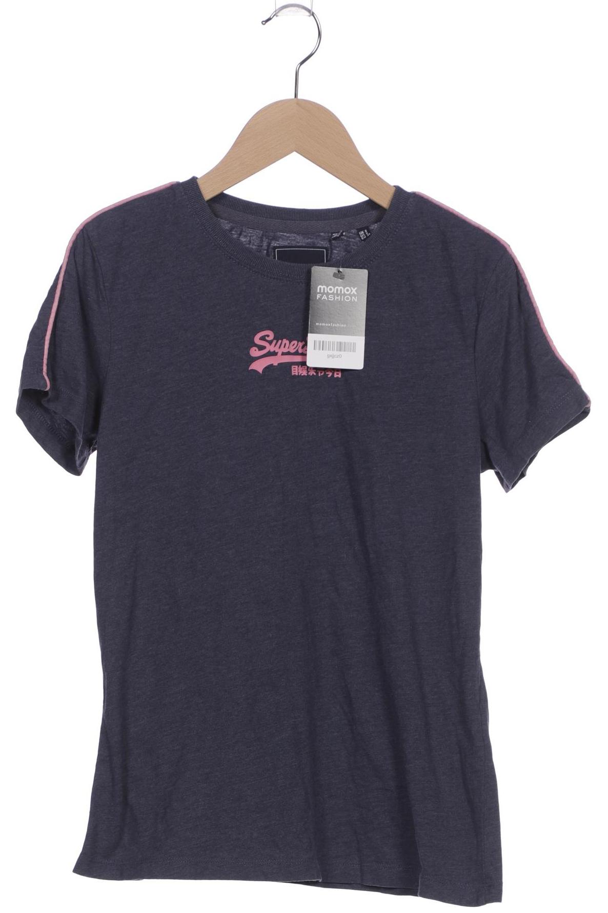 

Superdry Damen T-Shirt, marineblau, Gr. 36