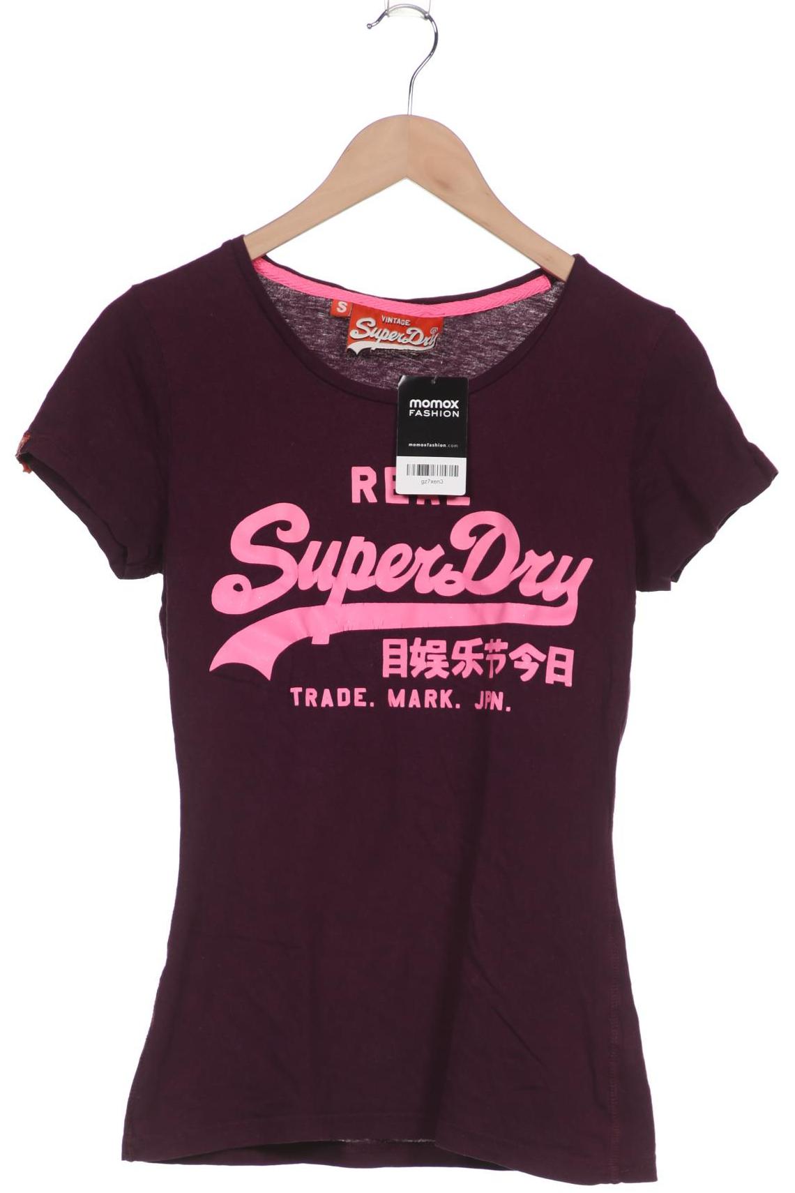 

Superdry Damen T-Shirt, bordeaux