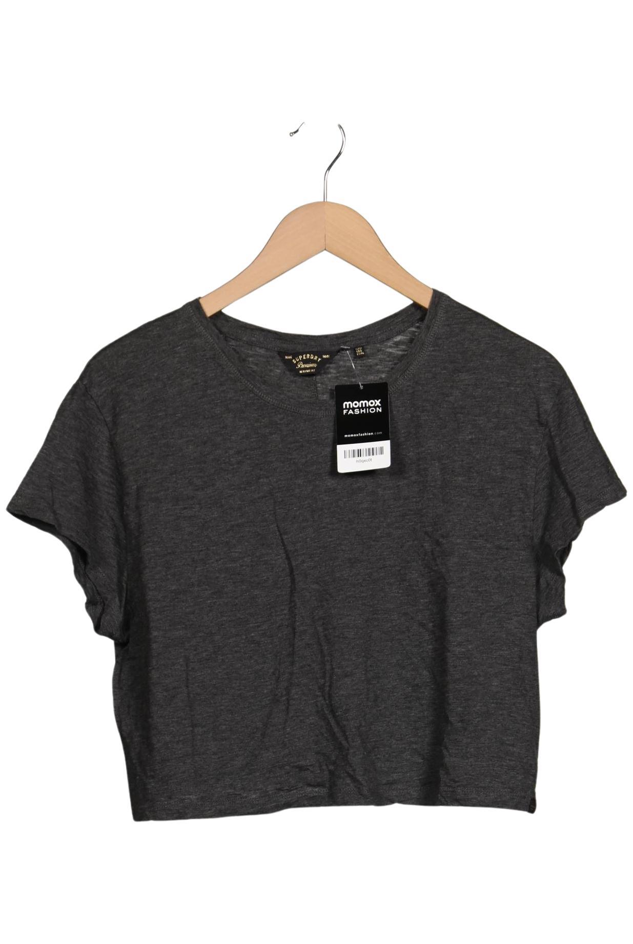 

Superdry Damen T-Shirt, grau, Gr. 40