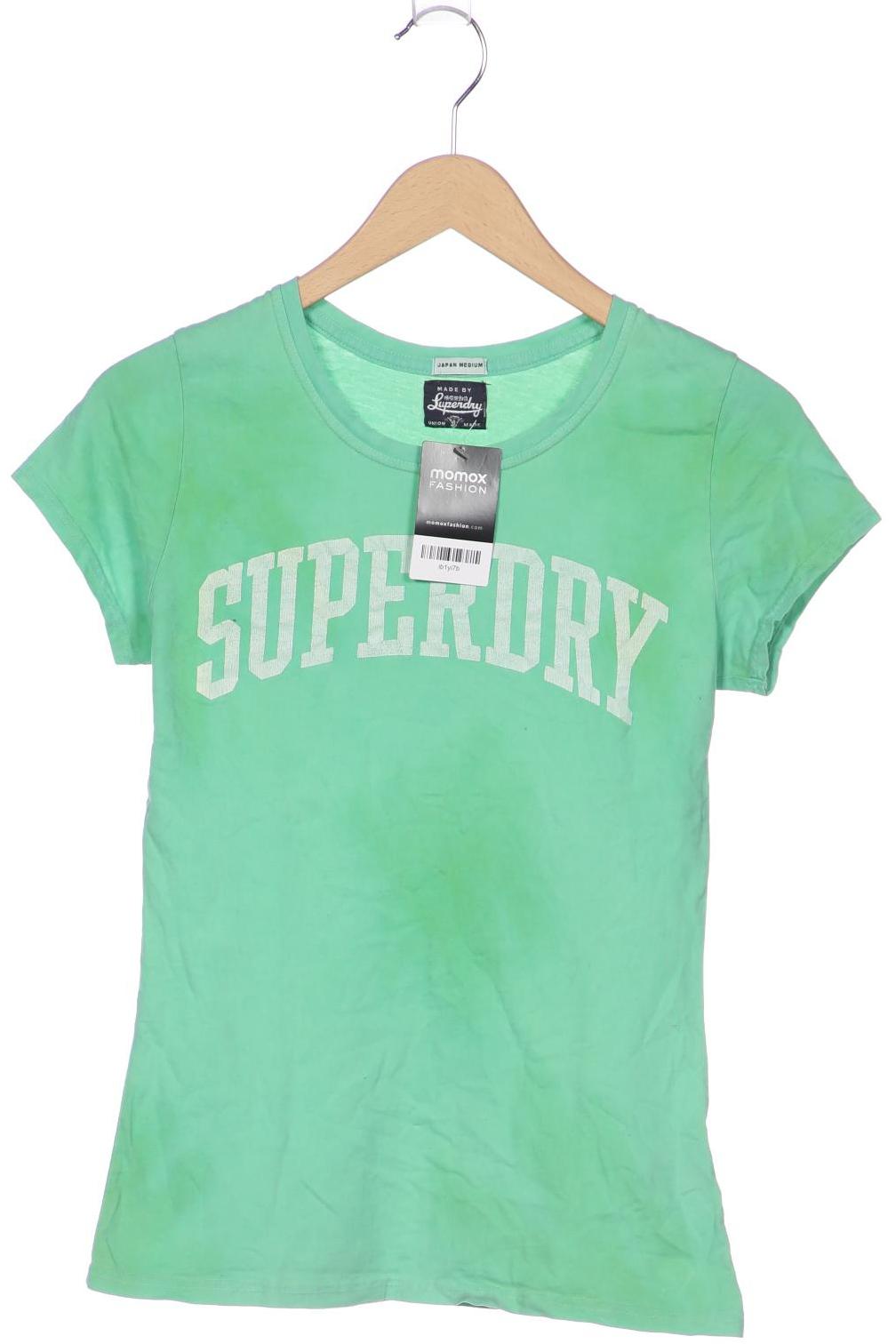 

Superdry Damen T-Shirt, hellgrün, Gr. 38
