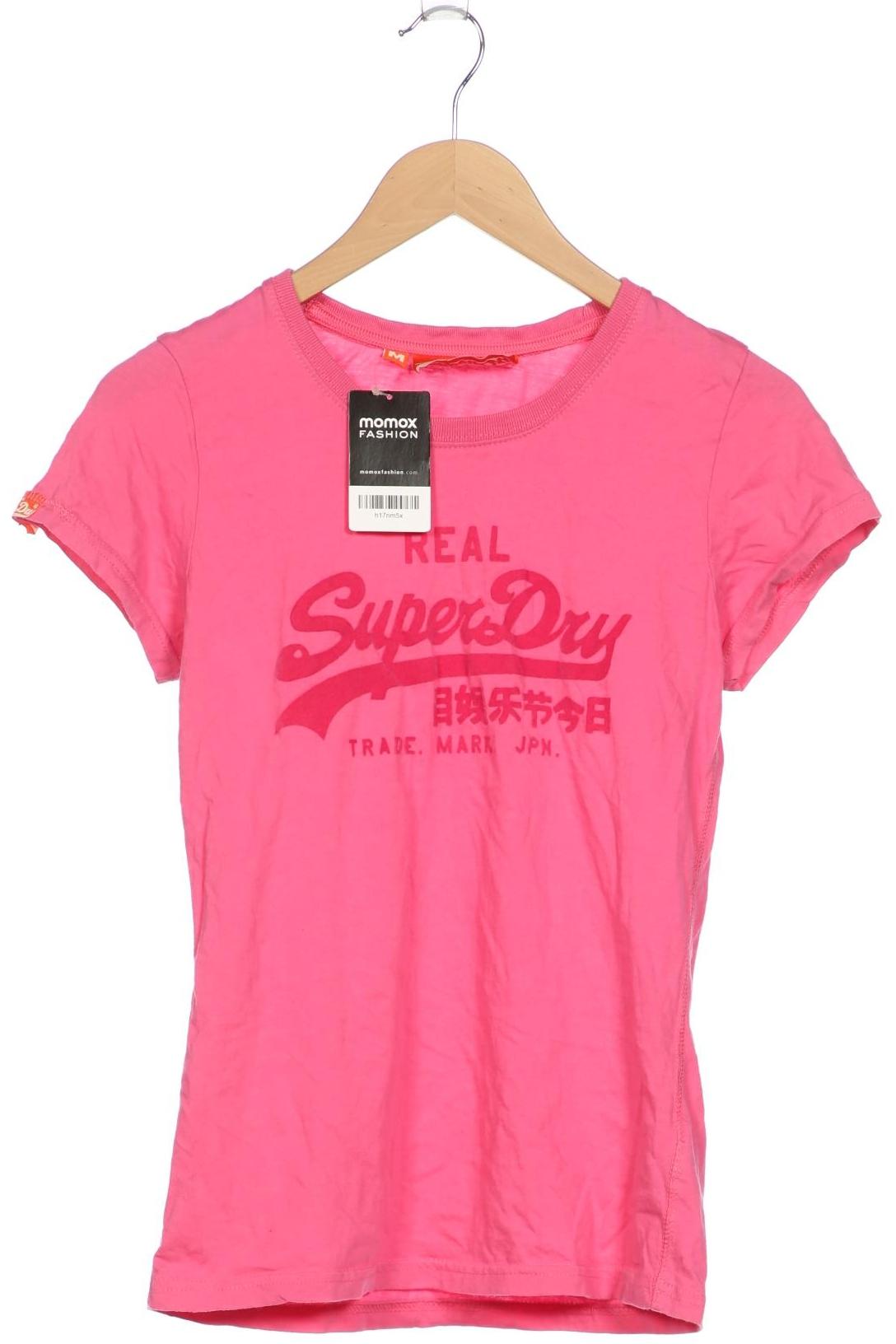 

Superdry Damen T-Shirt, pink, Gr. 38