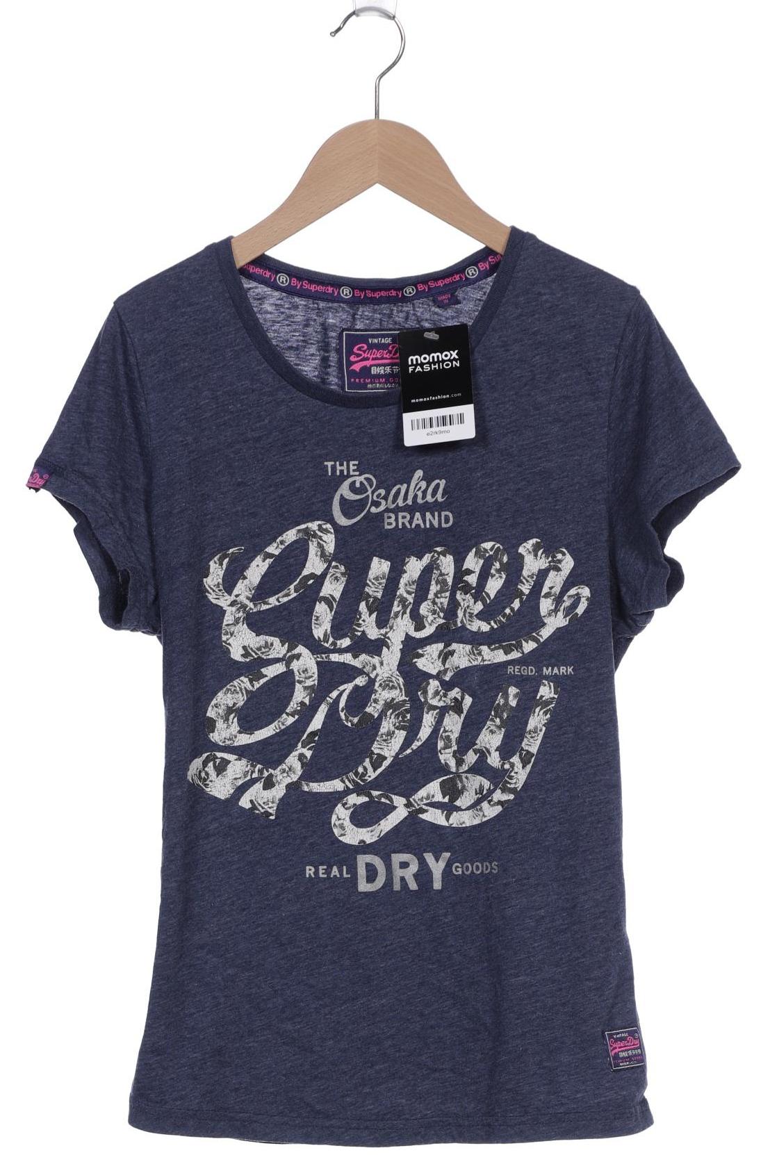 

Superdry Damen T-Shirt, marineblau, Gr. 42