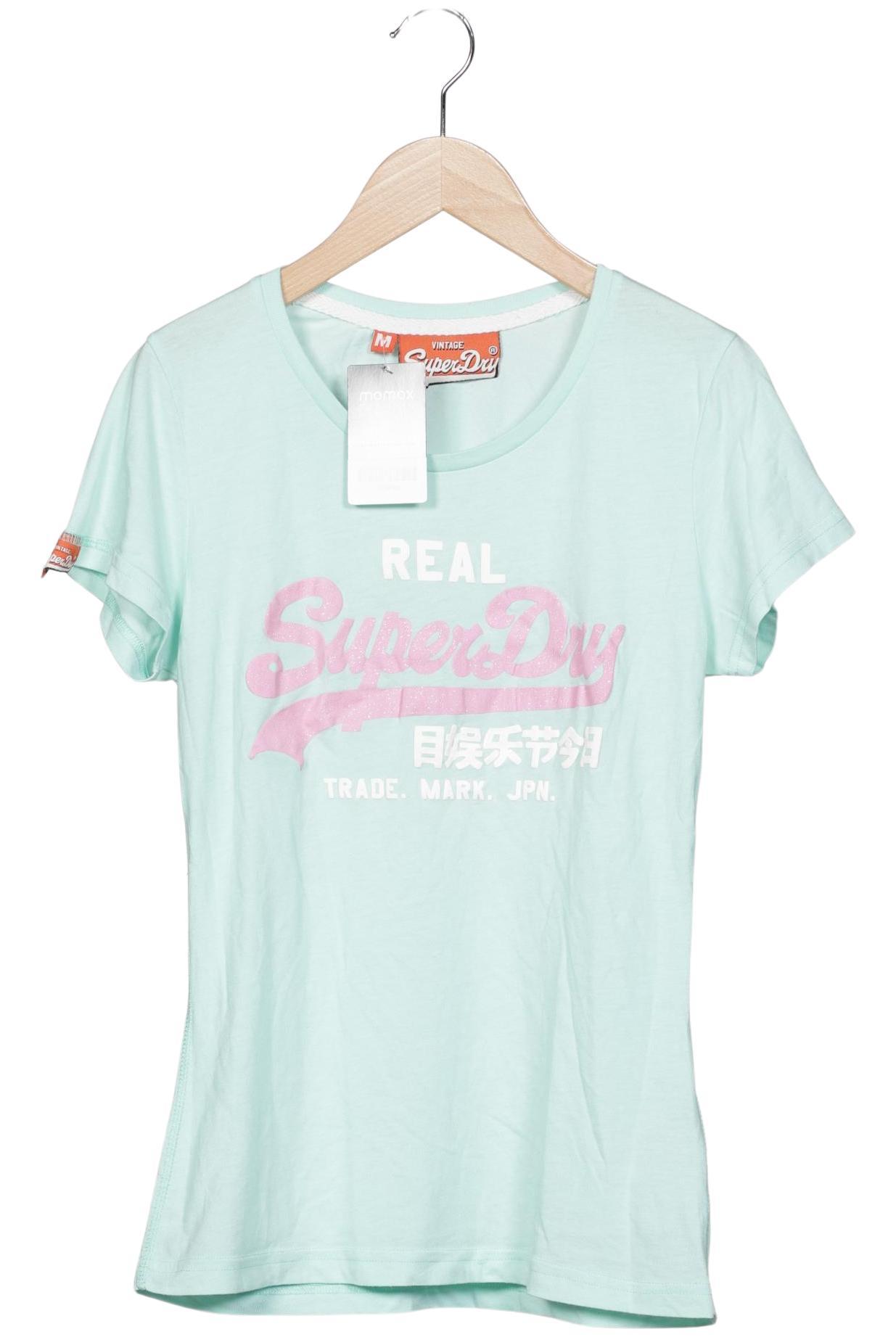 

Superdry Damen T-Shirt, türkis, Gr. 38