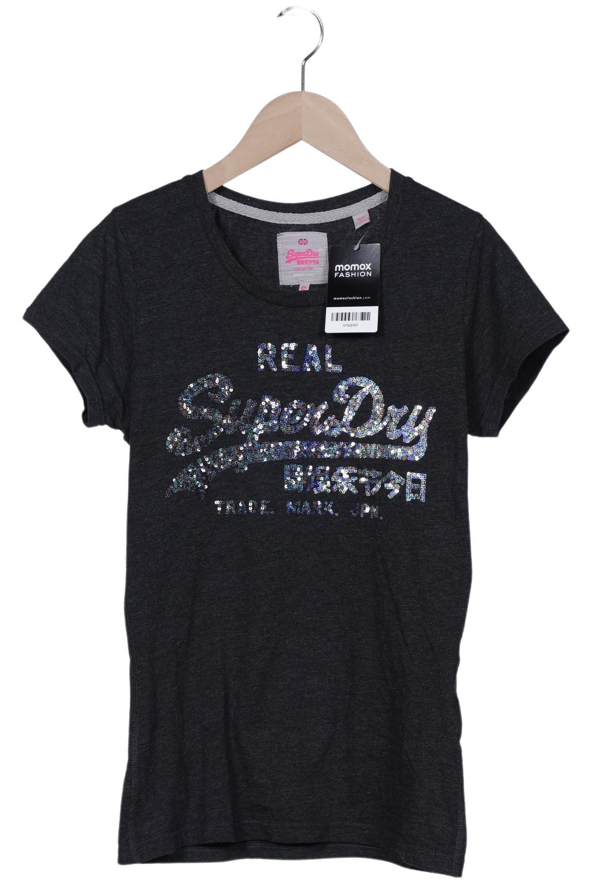 

Superdry Damen T-Shirt, grau, Gr. 36