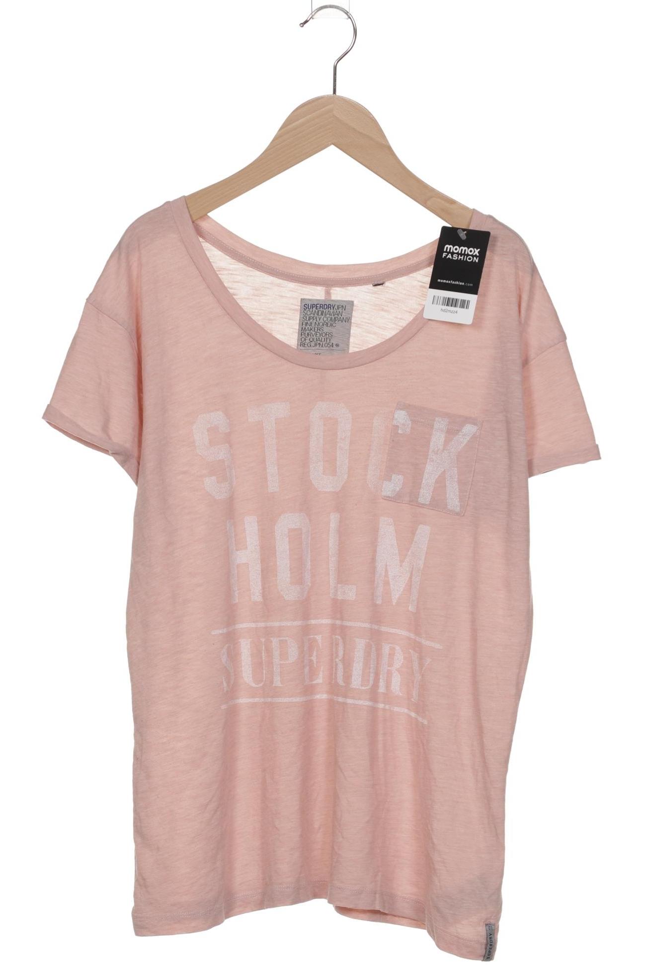 

Superdry Damen T-Shirt, pink, Gr. 42