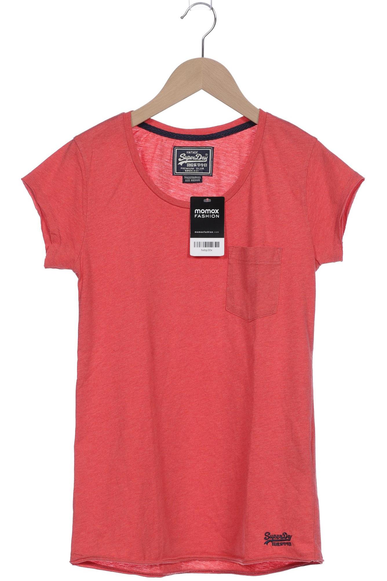 

Superdry Damen T-Shirt, rot, Gr. 38