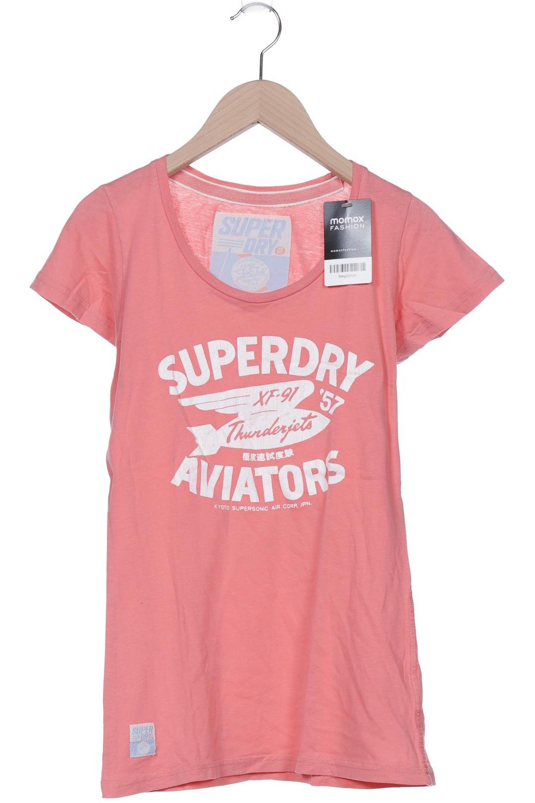

Superdry Damen T-Shirt, pink, Gr. 36