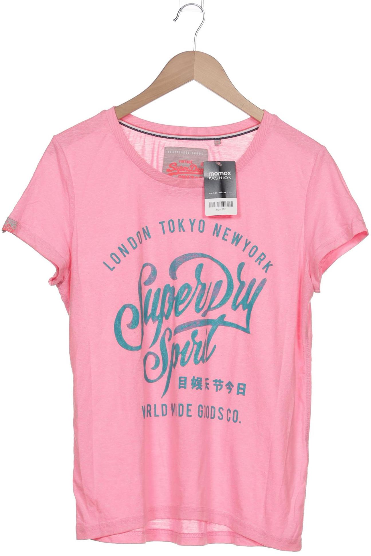 

Superdry Damen T-Shirt, pink, Gr. 44