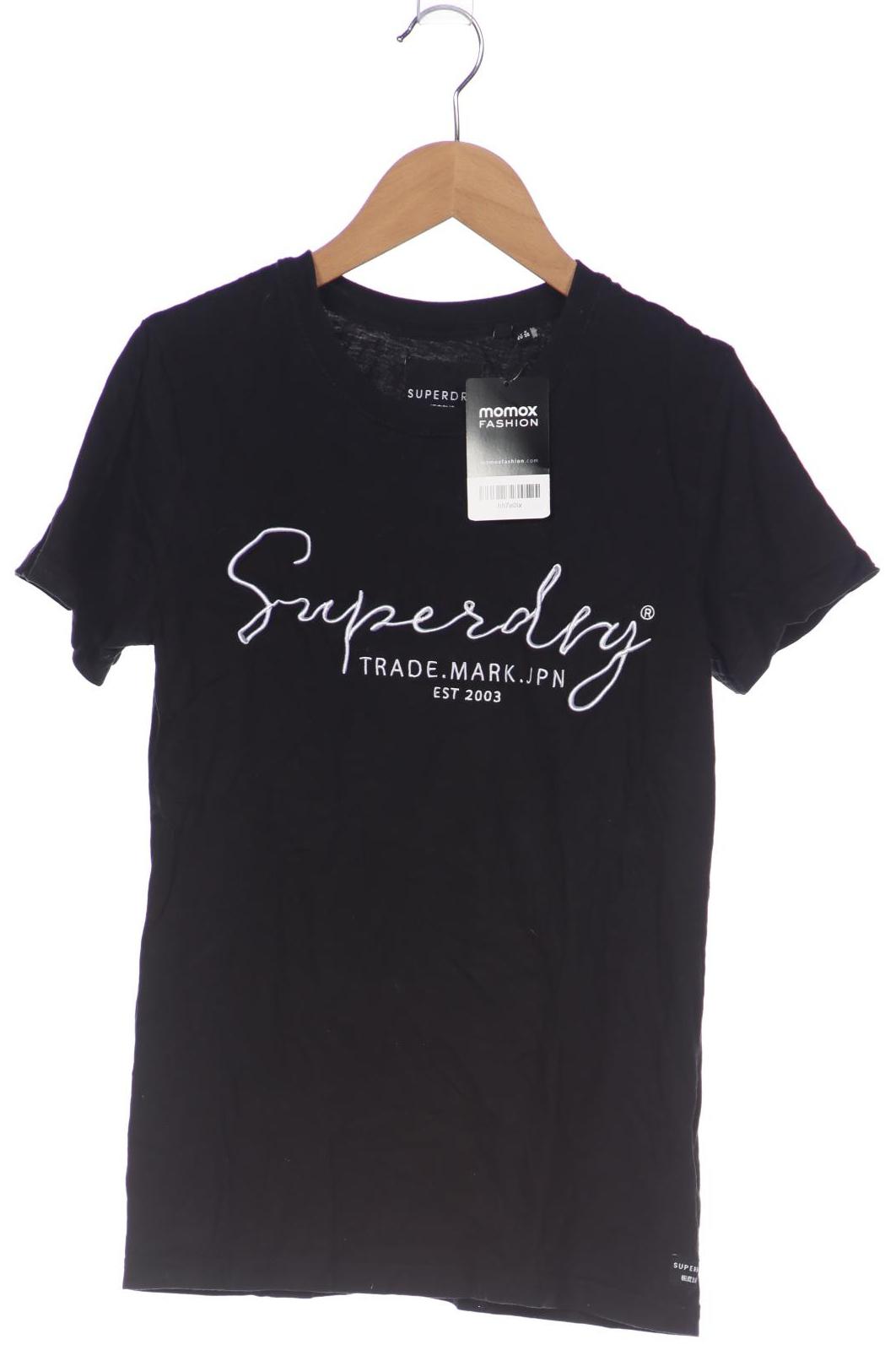 

Superdry Damen T-Shirt, schwarz, Gr. 38