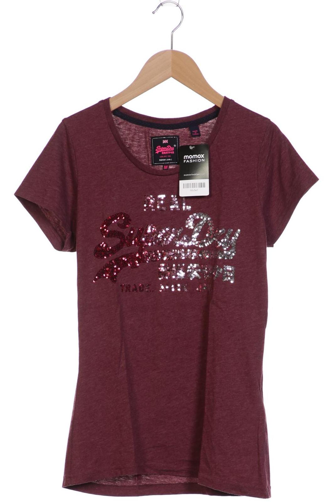 

Superdry Damen T-Shirt, bordeaux