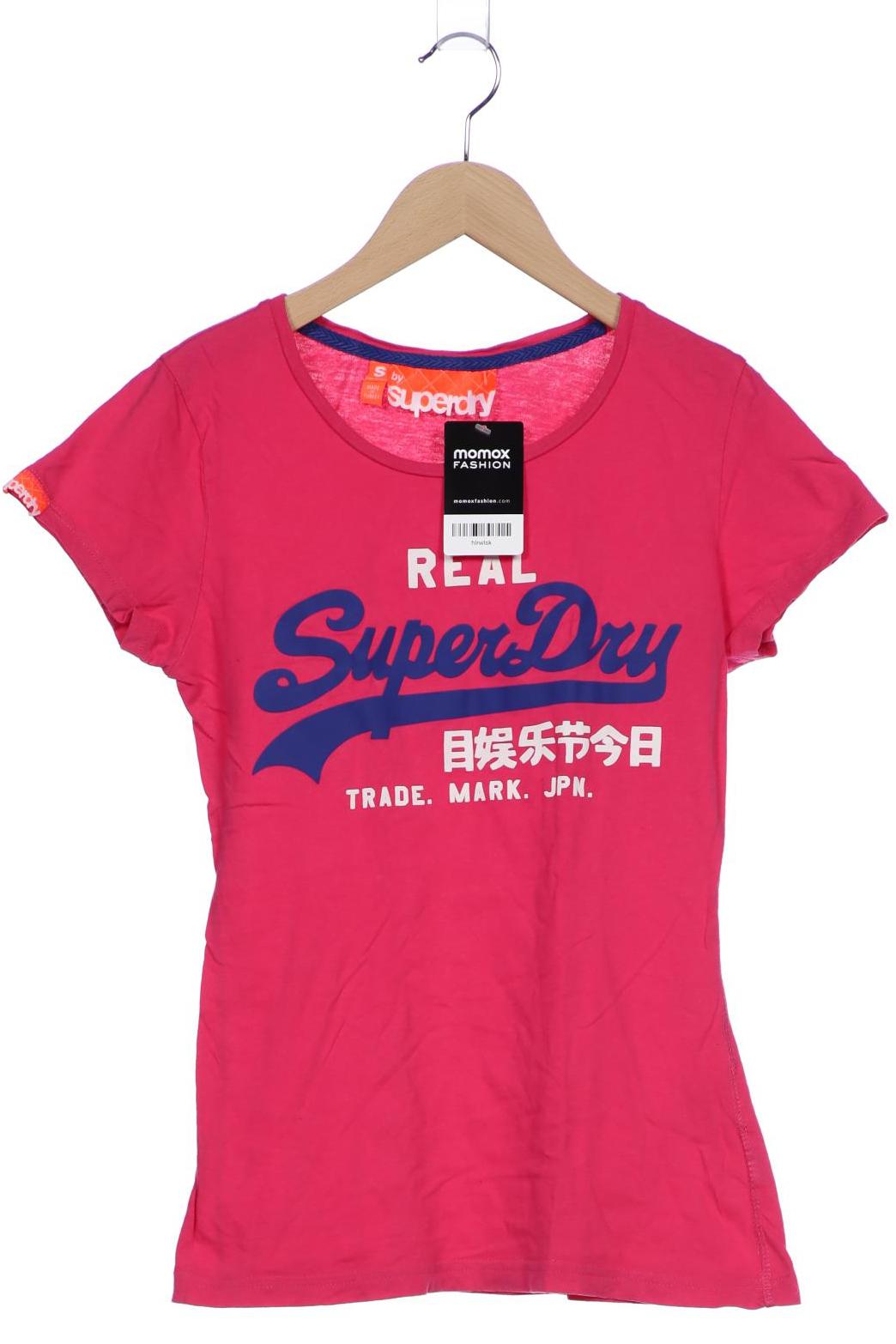 

Superdry Damen T-Shirt, pink, Gr. 36