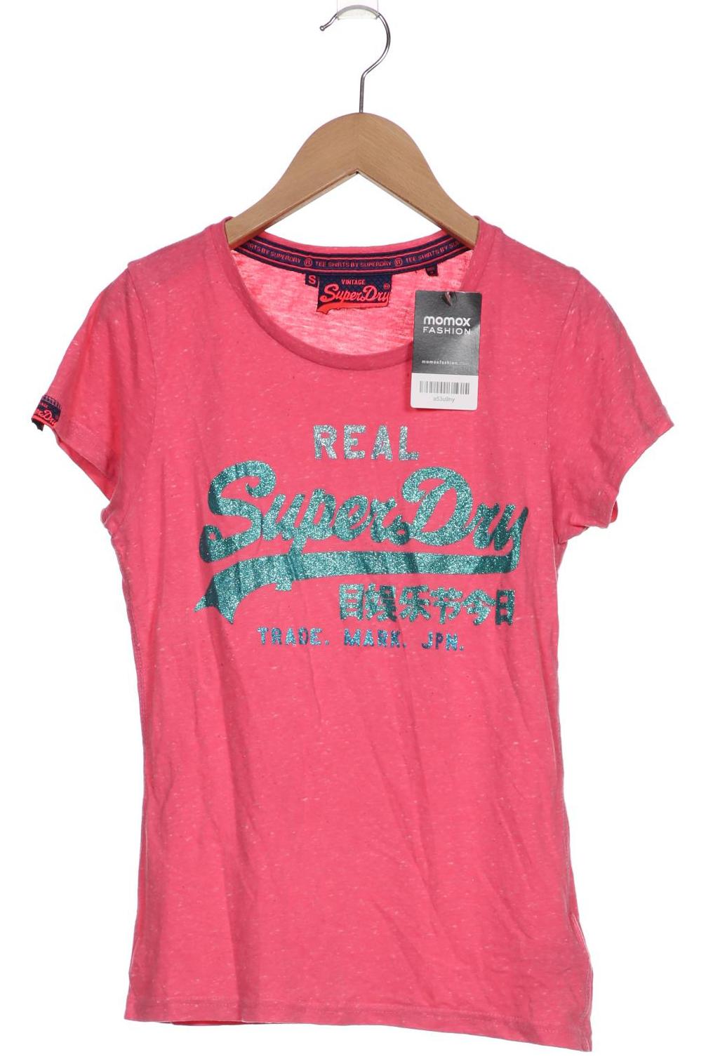 

Superdry Damen T-Shirt, pink, Gr. 36