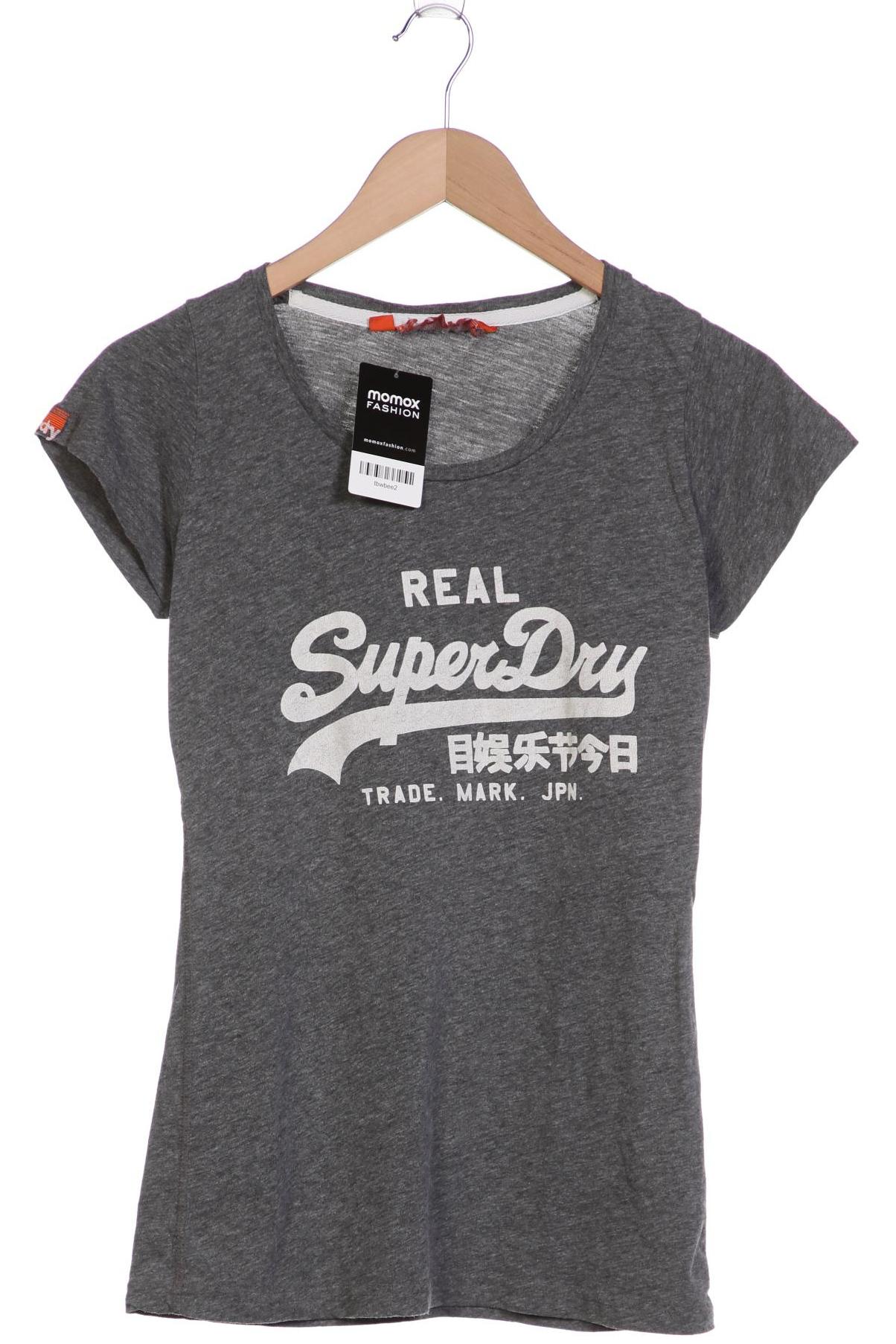 

Superdry Damen T-Shirt, grau, Gr. 38