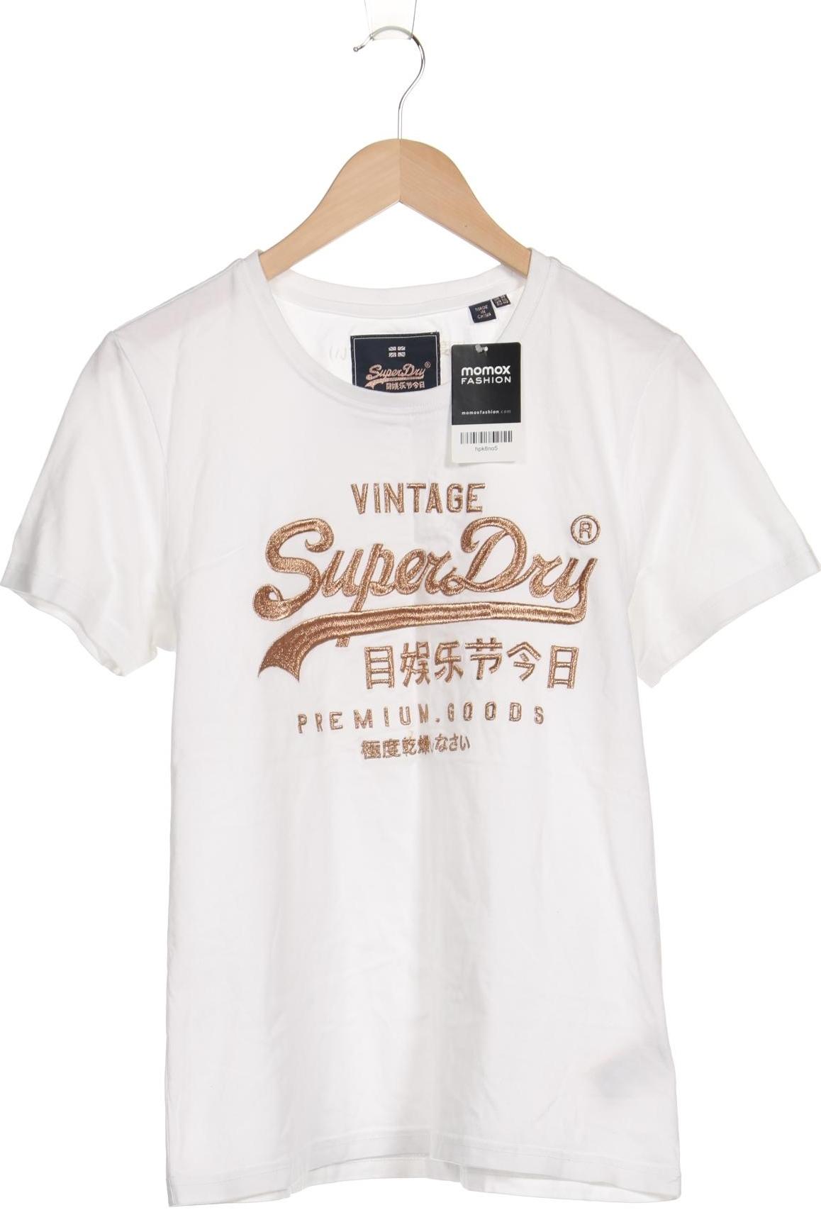 

Superdry Damen T-Shirt, weiß, Gr. 42