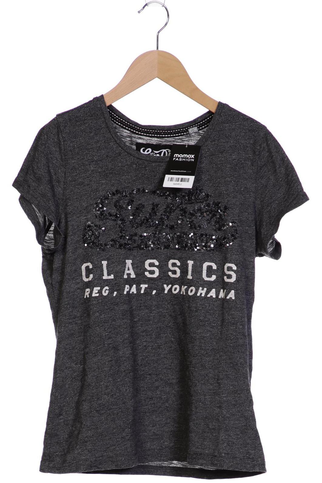 

Superdry Damen T-Shirt, grau, Gr. 38