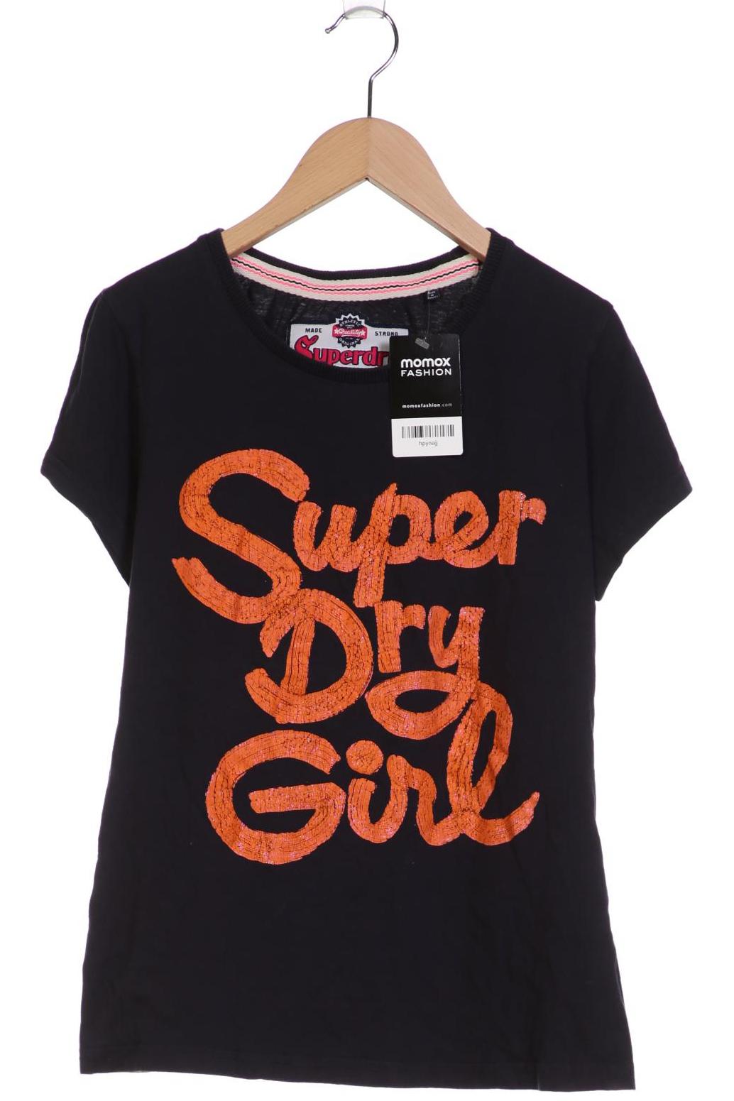 

Superdry Damen T-Shirt, marineblau, Gr. 42
