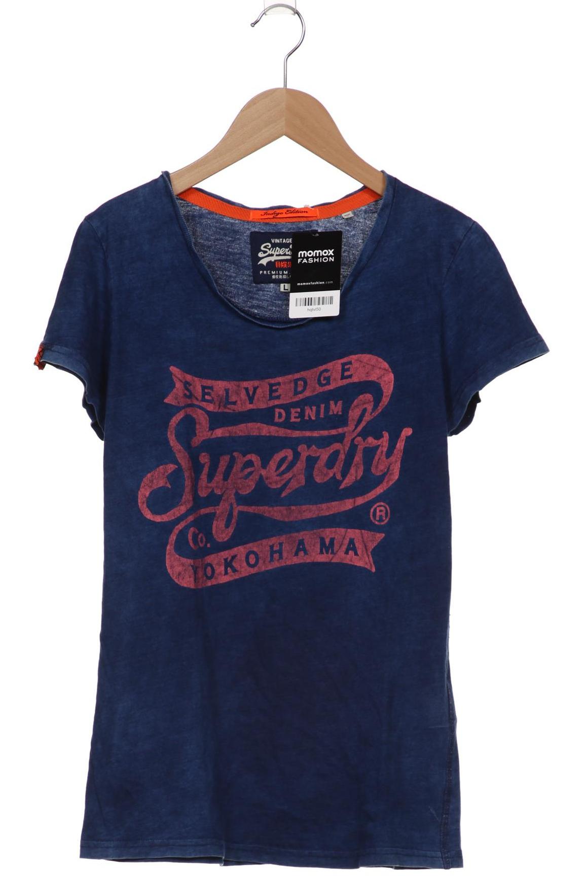 

Superdry Damen T-Shirt, blau