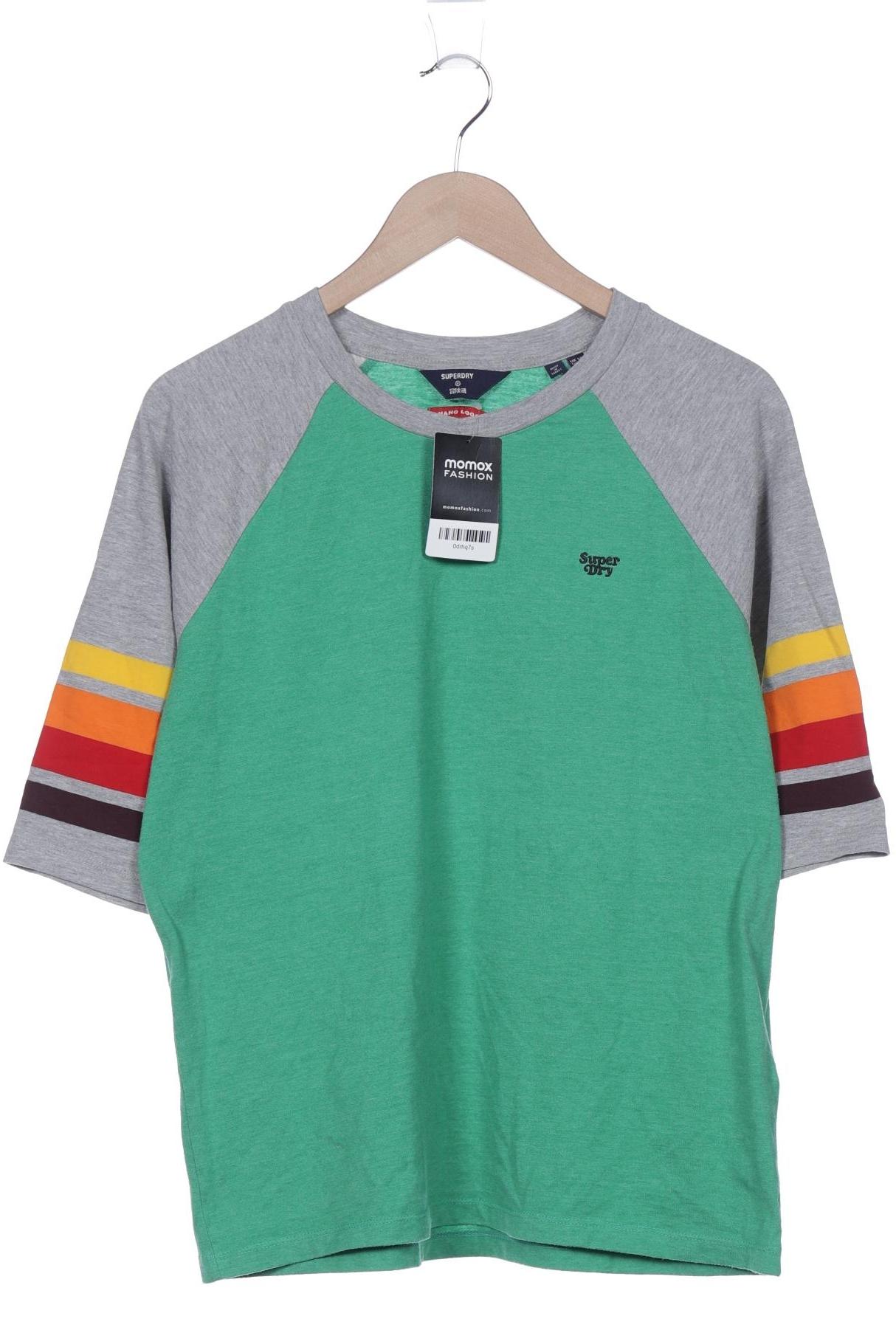 

Superdry Damen T-Shirt, grün, Gr. 42