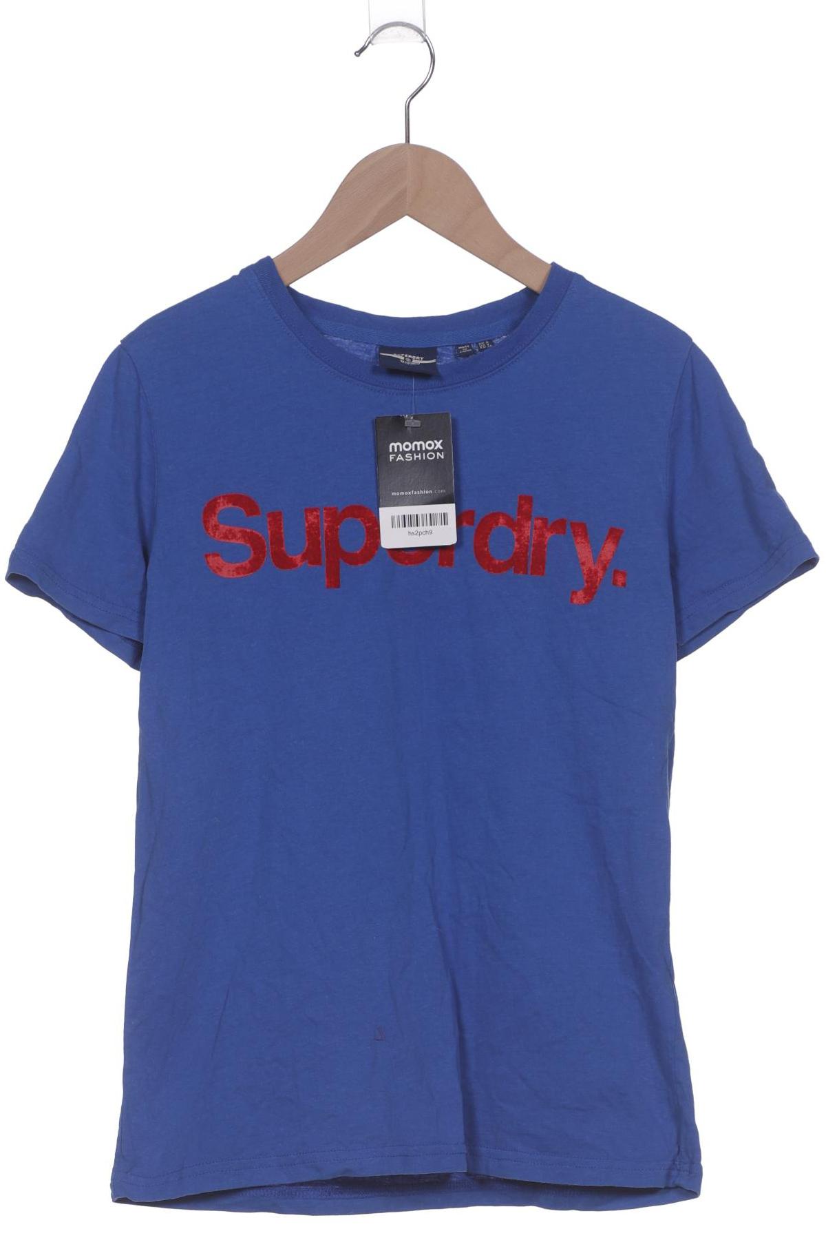 

Superdry Damen T-Shirt, blau, Gr. 36