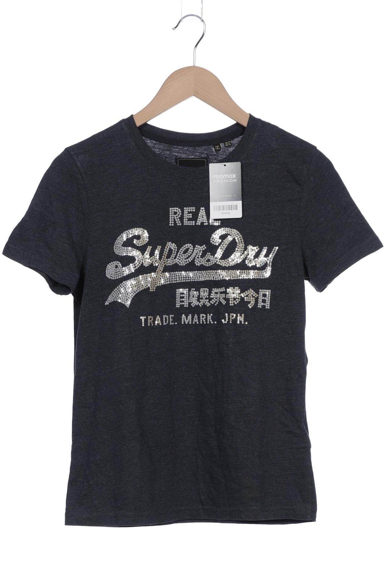 

Superdry Damen T-Shirt, grau, Gr. 38