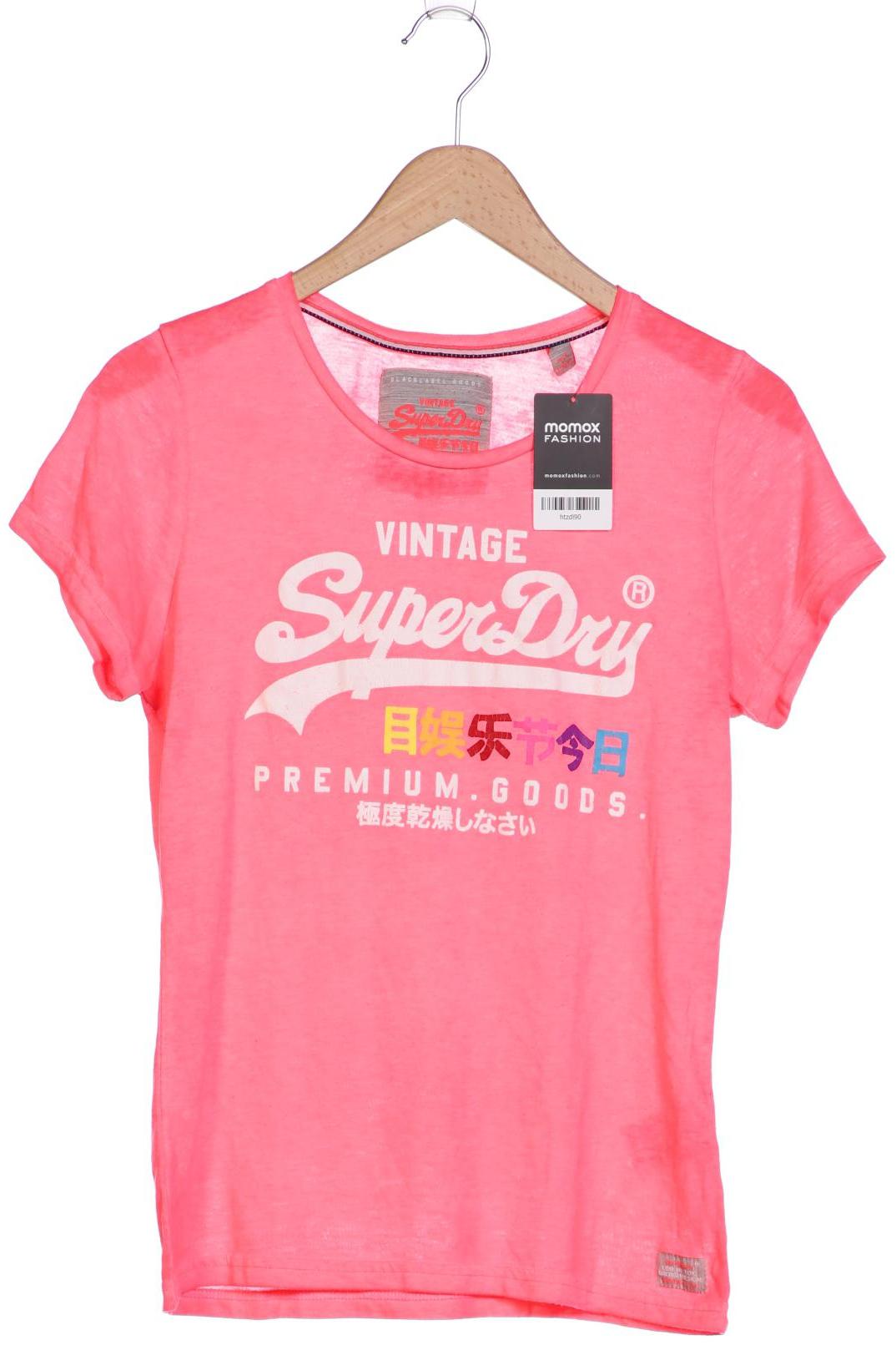 

Superdry Damen T-Shirt, neon, Gr. 42