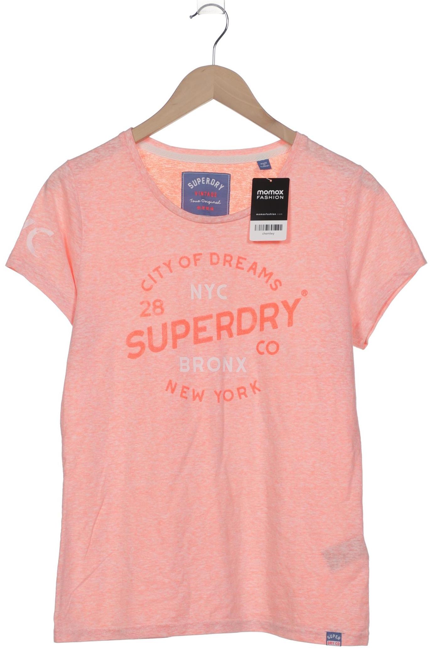

Superdry Damen T-Shirt, orange, Gr. 42