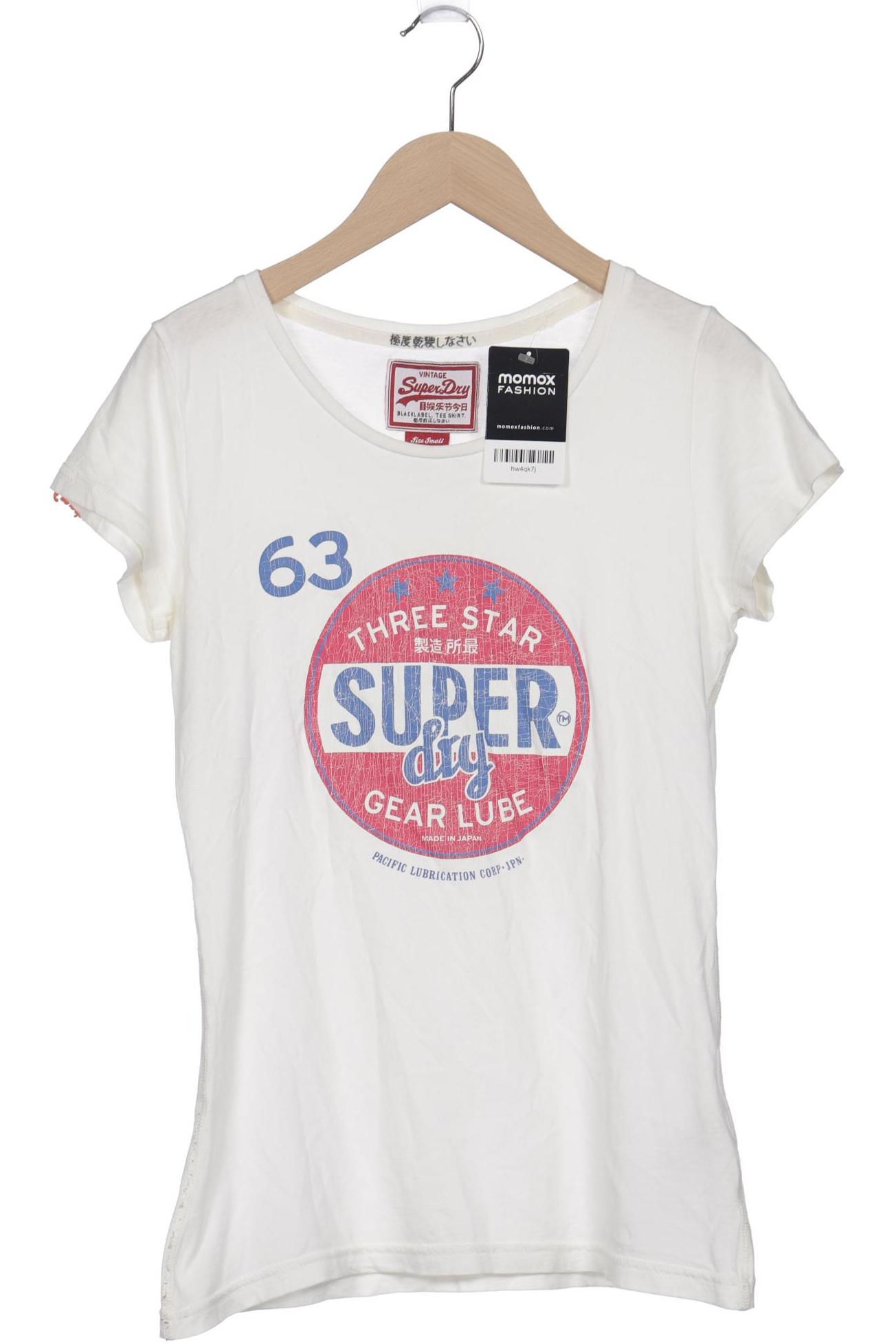 

Superdry Damen T-Shirt, cremeweiß