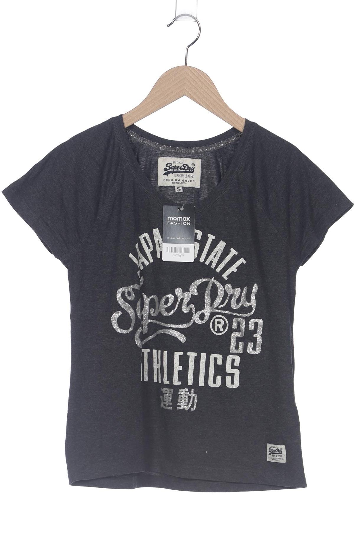 

Superdry Damen T-Shirt, grau, Gr. 36