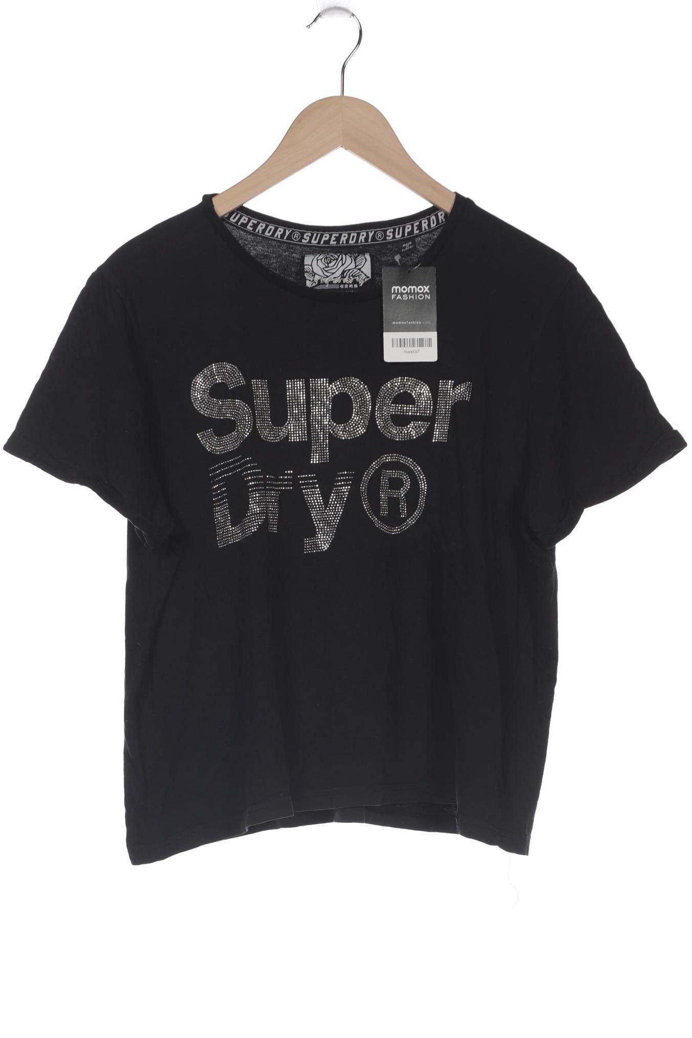 

Superdry Damen T-Shirt, schwarz, Gr. 44