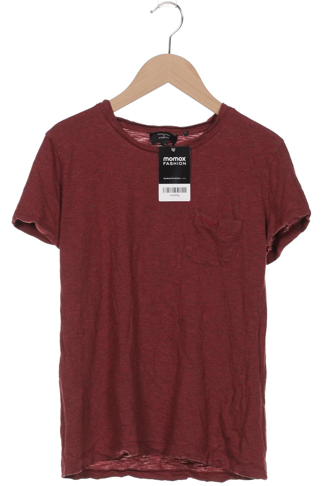 

Superdry Damen T-Shirt, bordeaux, Gr. 36