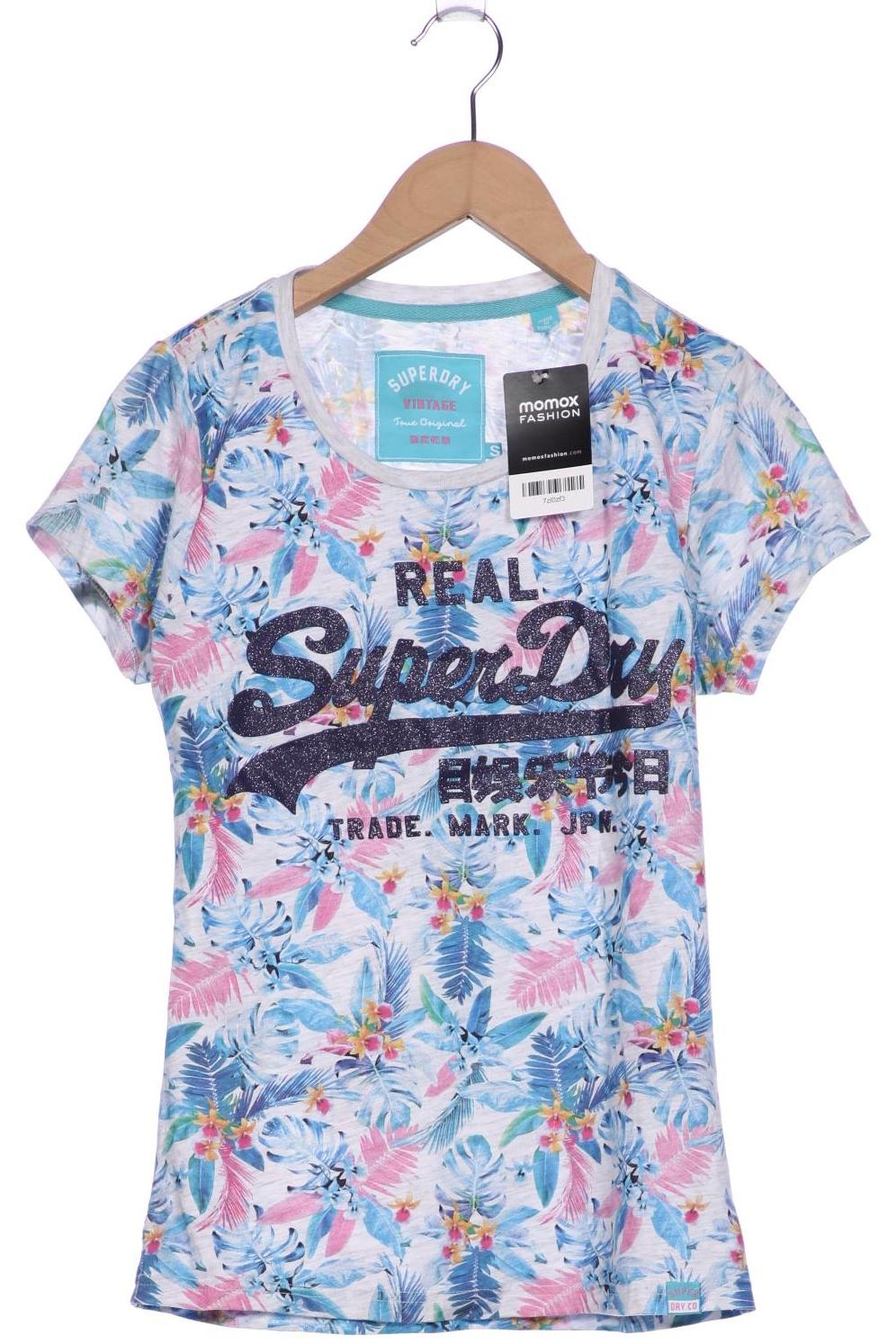

Superdry Damen T-Shirt, grau, Gr. 36