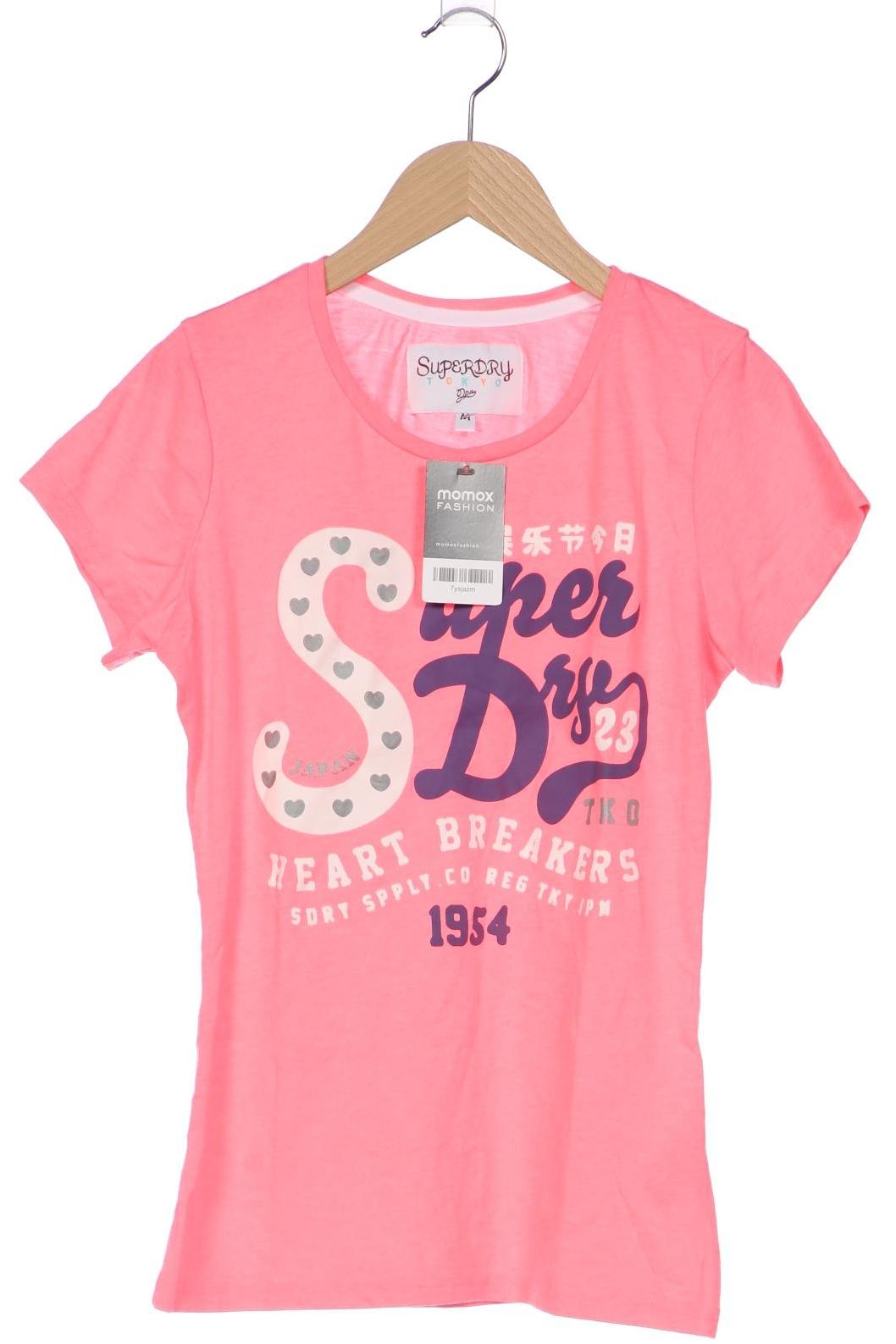 

Superdry Damen T-Shirt, neon, Gr. 38