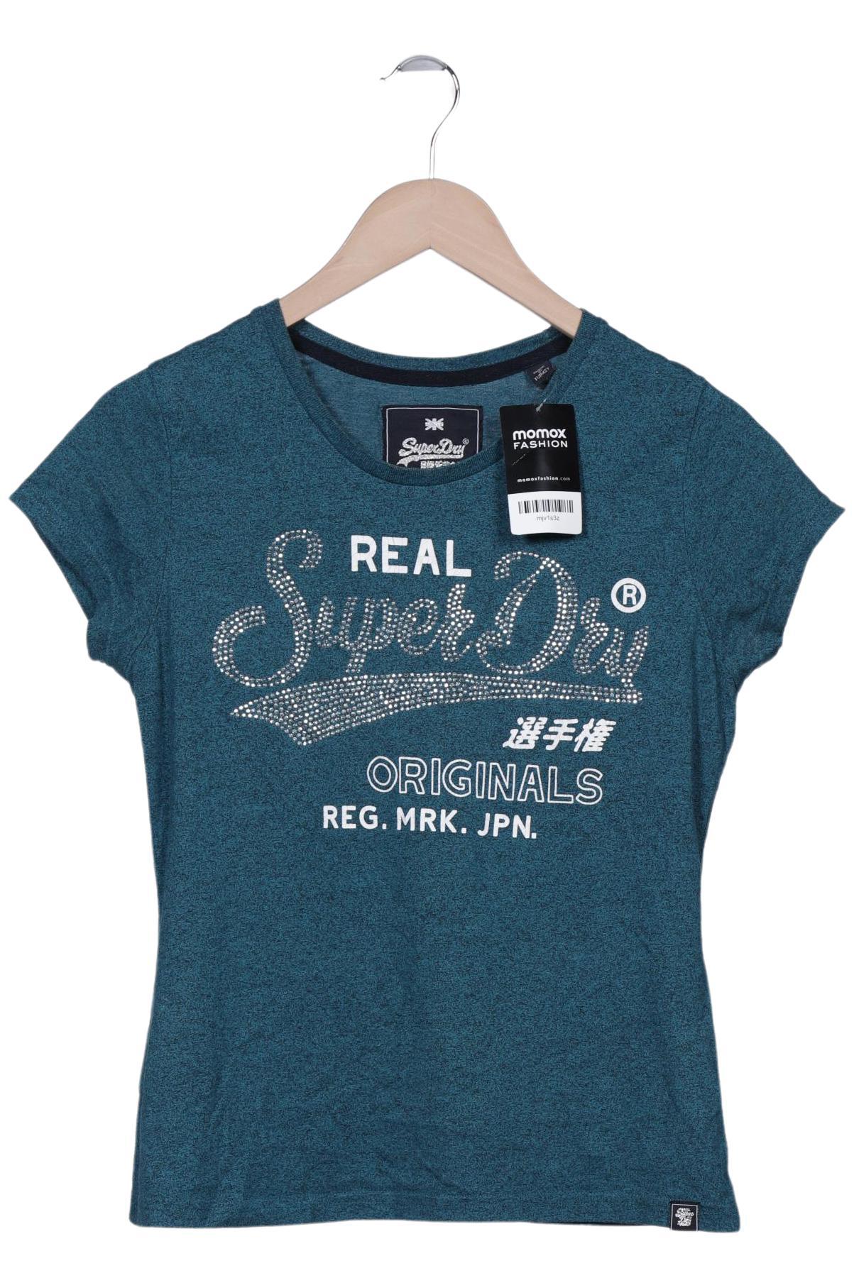 

Superdry Damen T-Shirt, türkis, Gr. 40