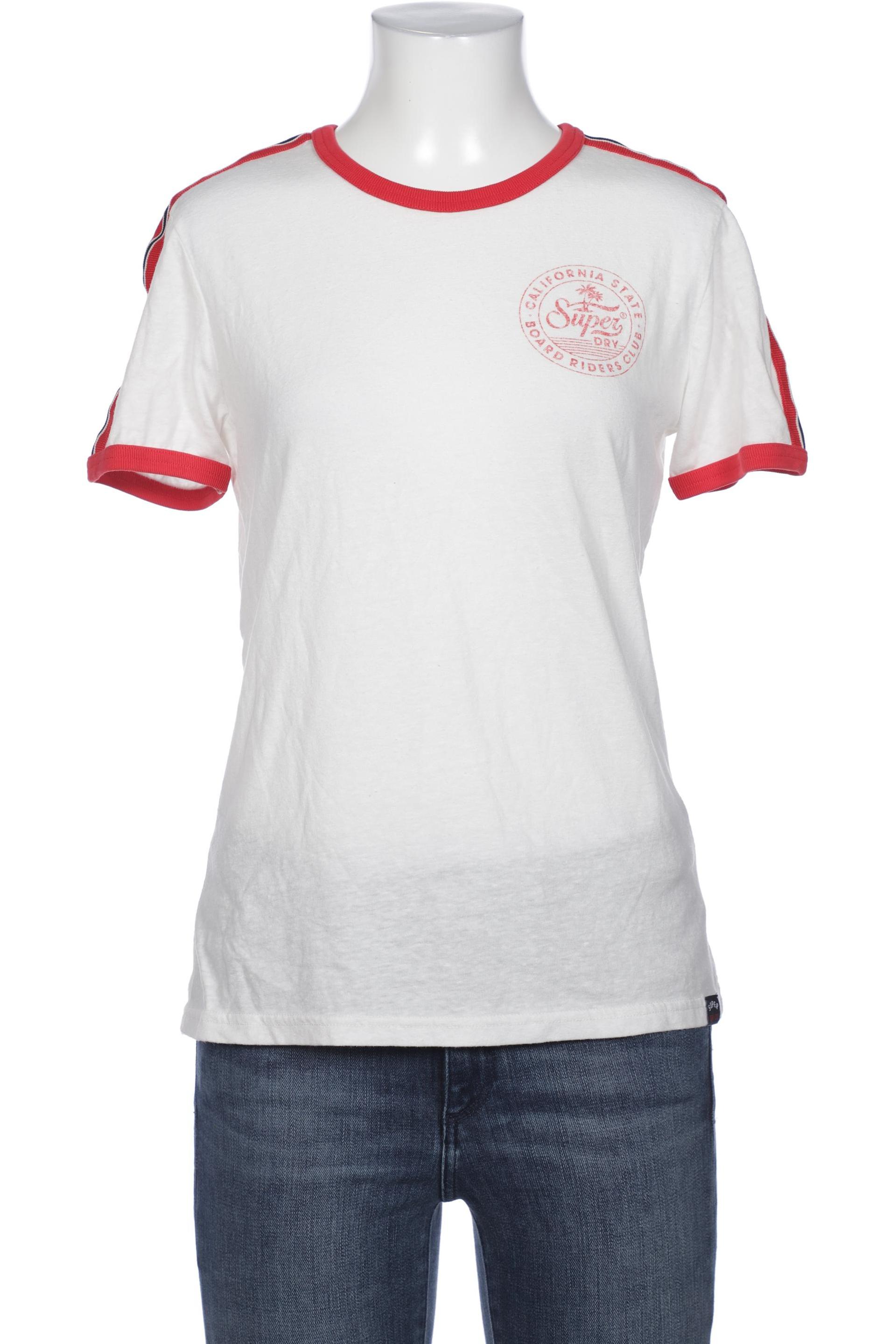 

Superdry Damen T-Shirt, weiß, Gr. 36
