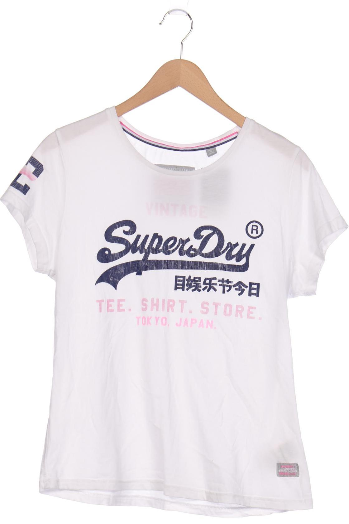 

Superdry Damen T-Shirt, weiß