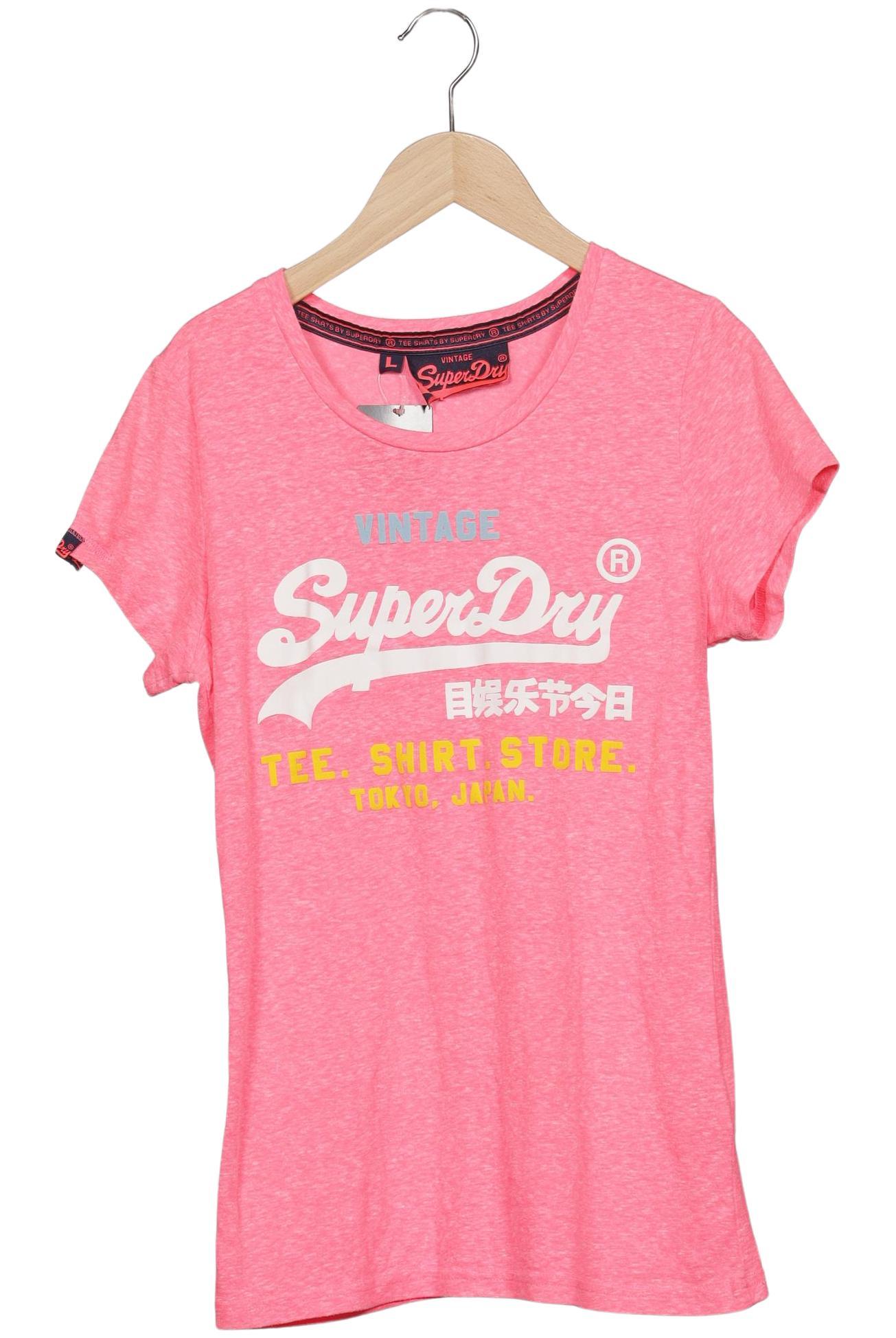 

Superdry Damen T-Shirt, pink, Gr. 42