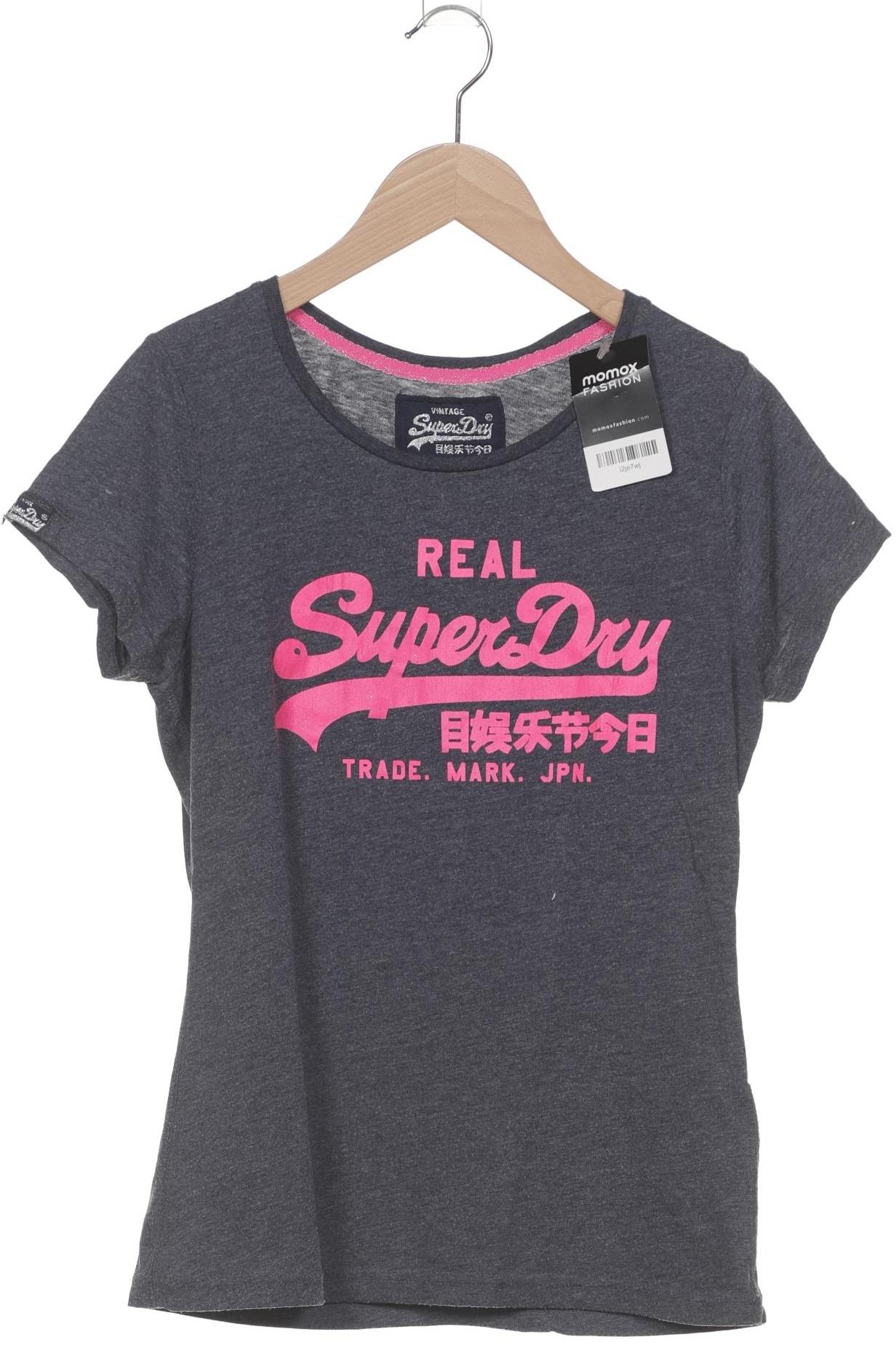 

Superdry Damen T-Shirt, grau, Gr. 38