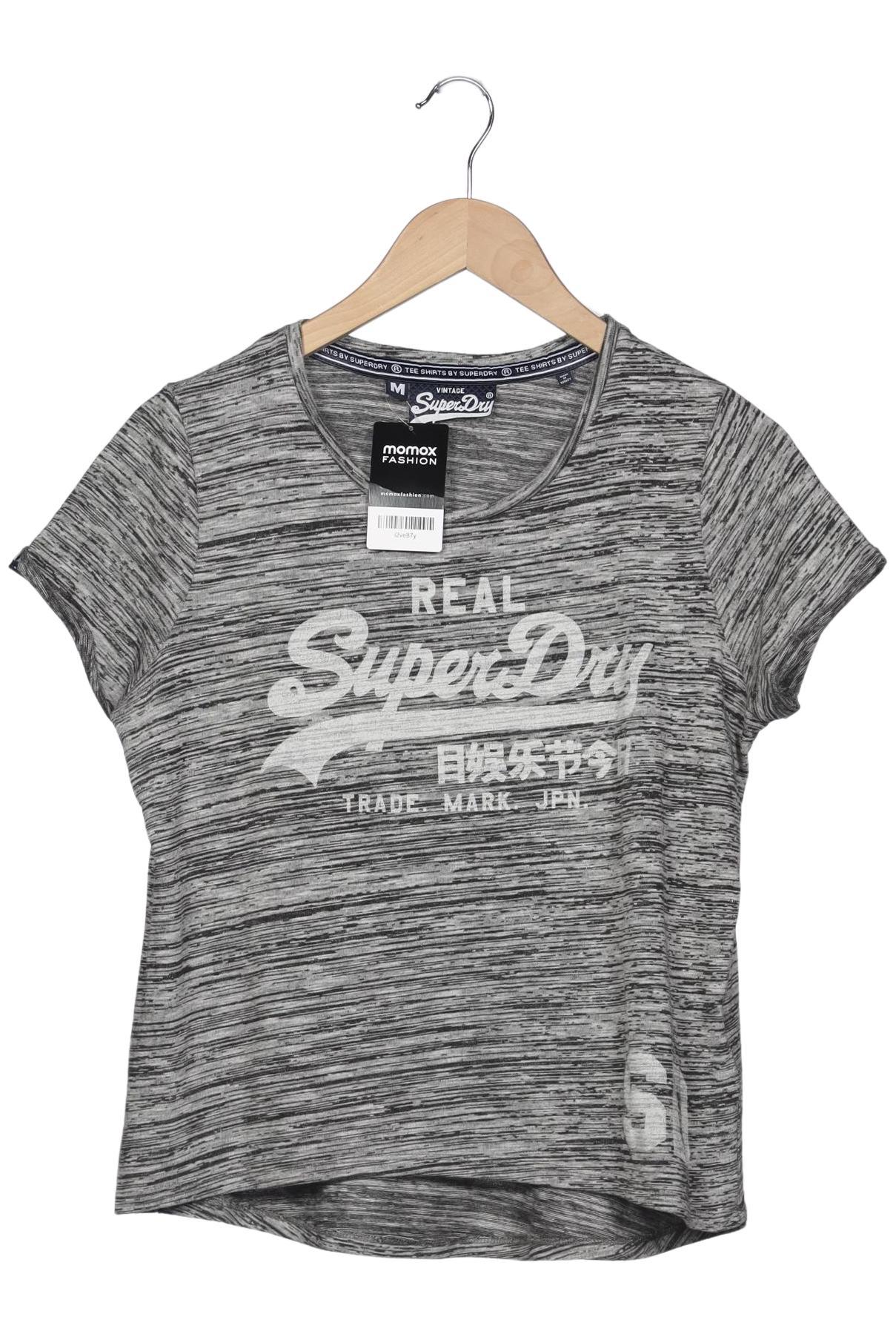 

Superdry Damen T-Shirt, grau, Gr. 38