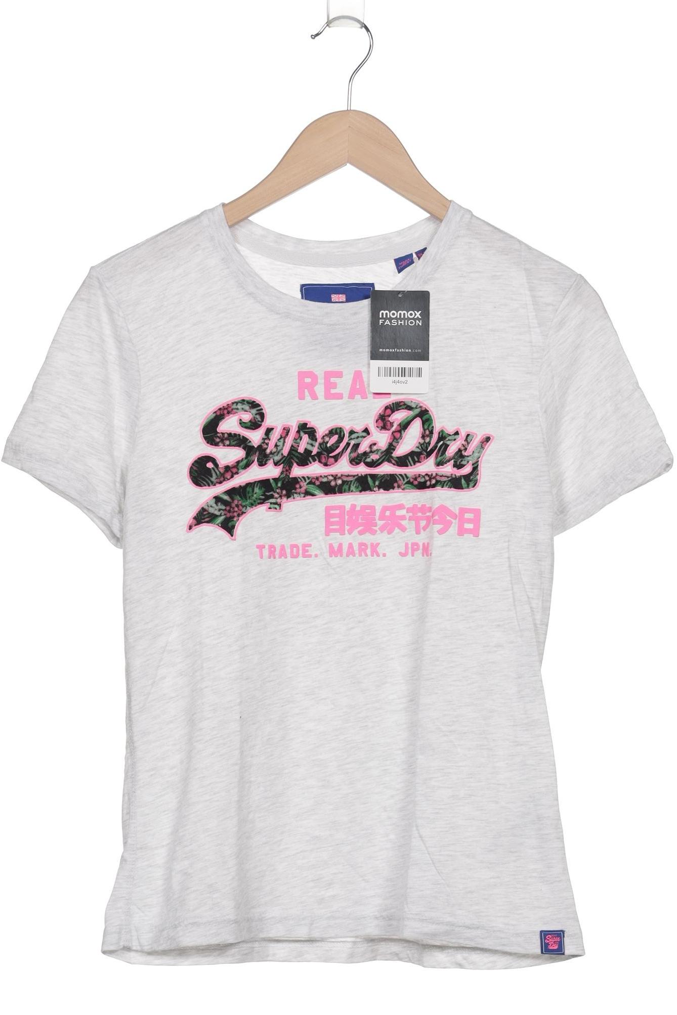

Superdry Damen T-Shirt, grau, Gr. 38