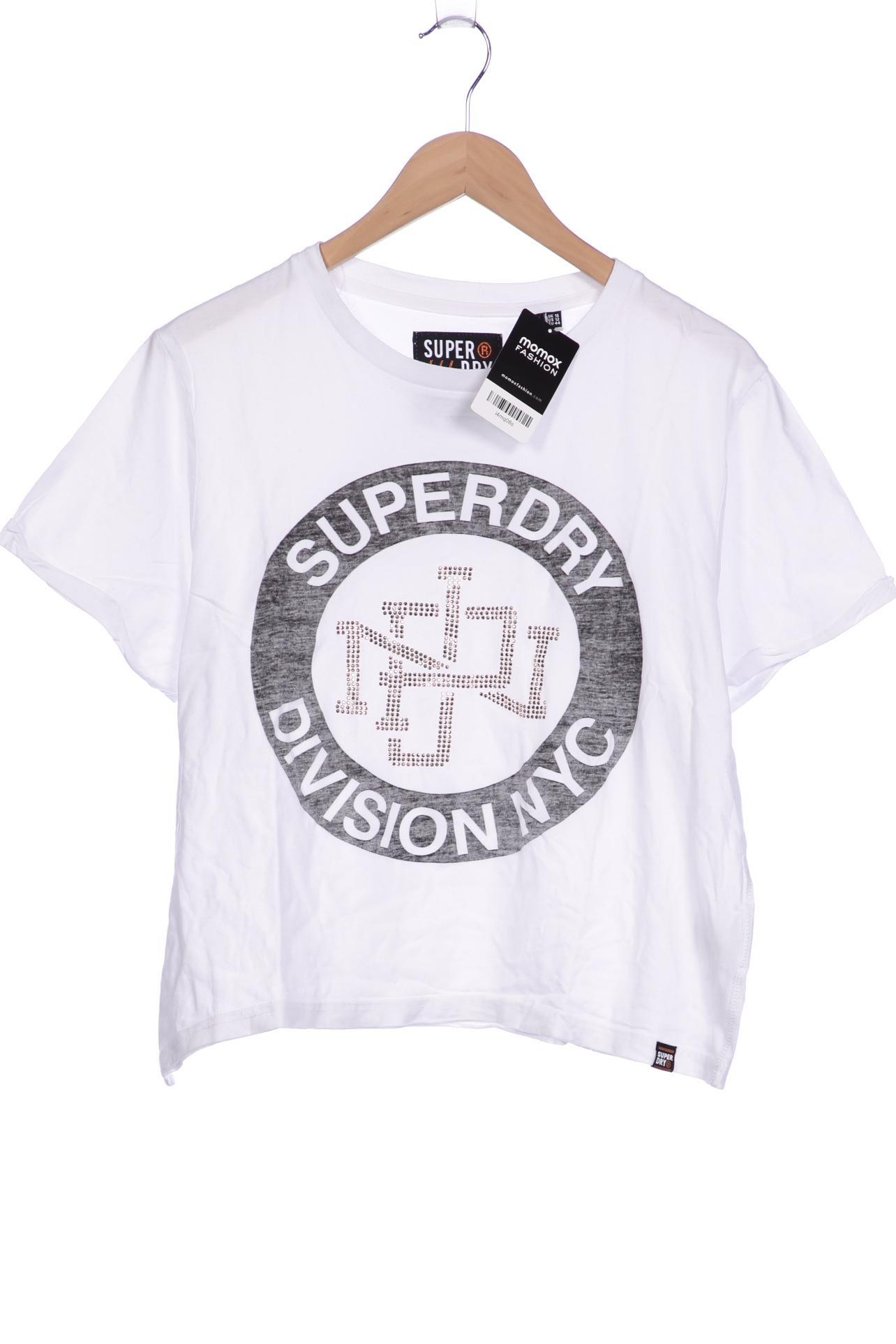 

Superdry Damen T-Shirt, weiß, Gr. 44