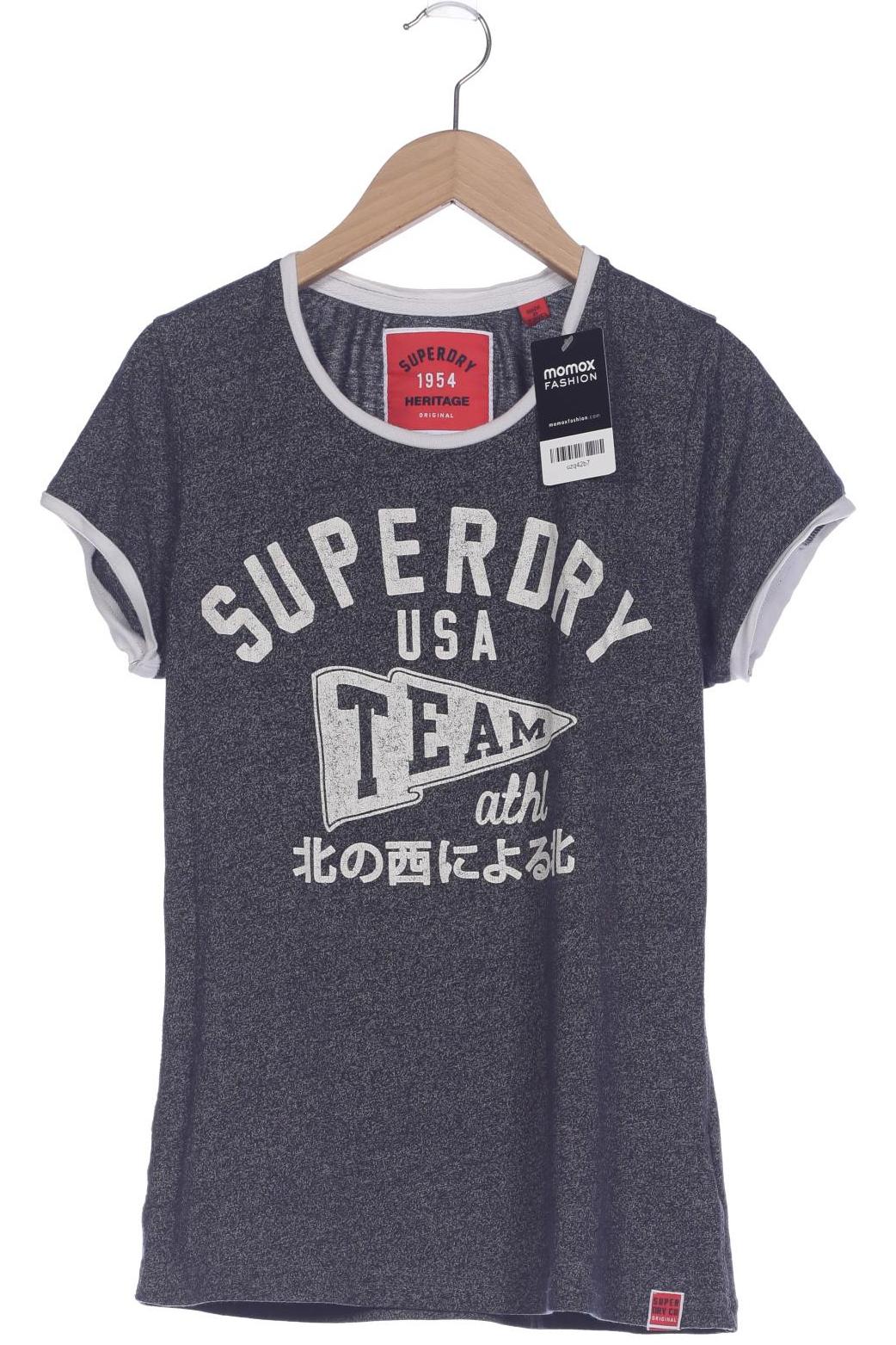 

Superdry Damen T-Shirt, marineblau, Gr. 40